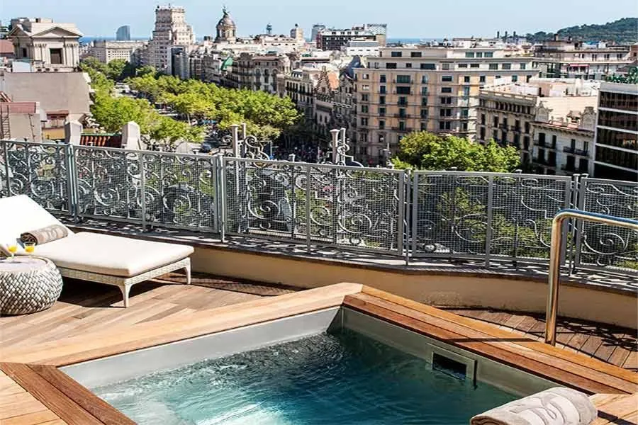 Balcony/Terrace in Majestic Hotel & Spa Barcelona GL