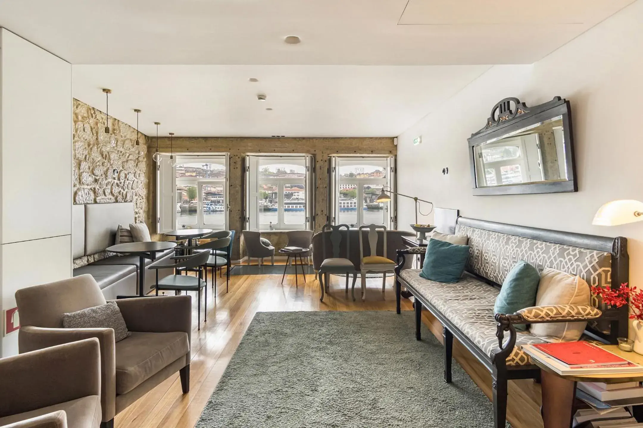 Lobby or reception in 1872 River House by Olivia Lobby or reception in 1872 River House by Olivia