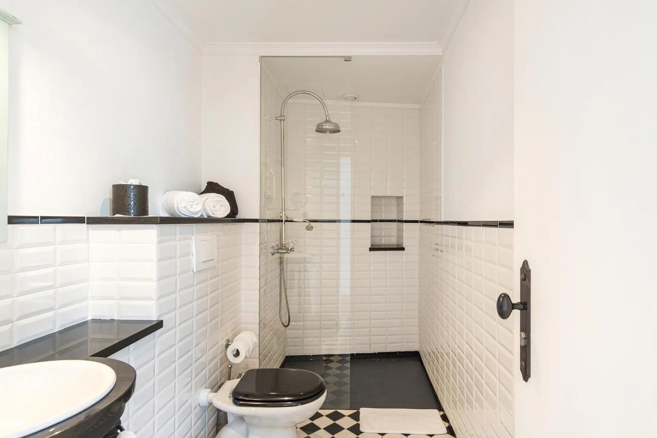 Shower in 1872 River House by Olivia