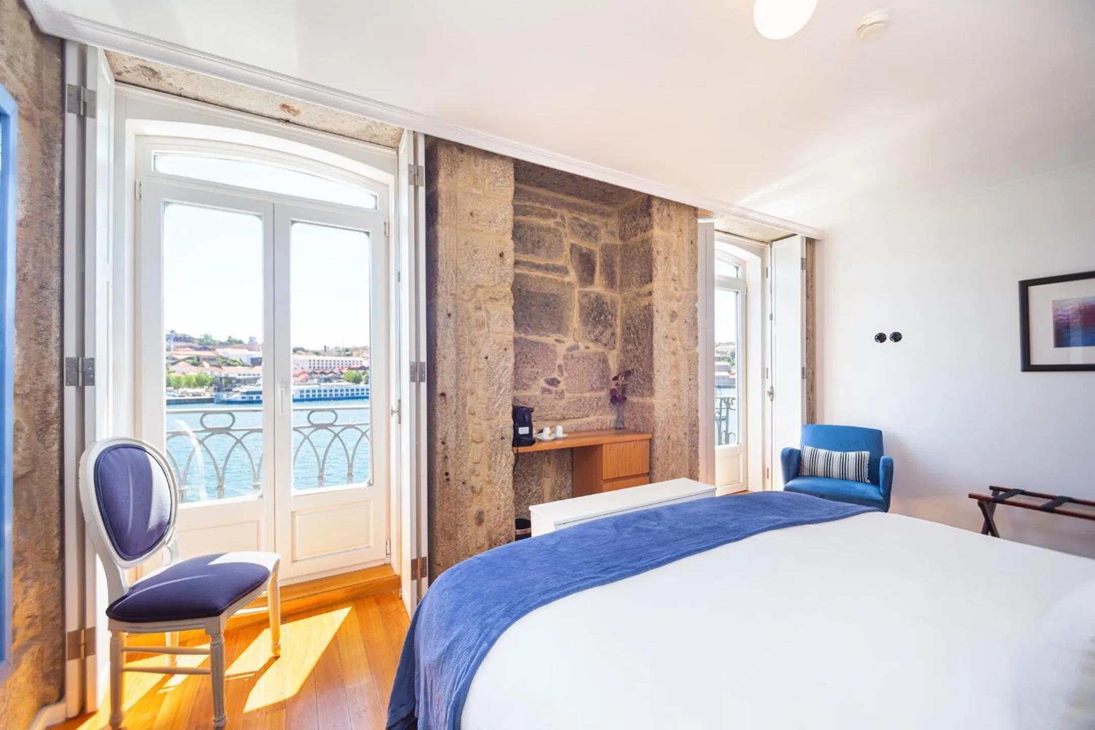 Bed in 1872 River House by Olivia