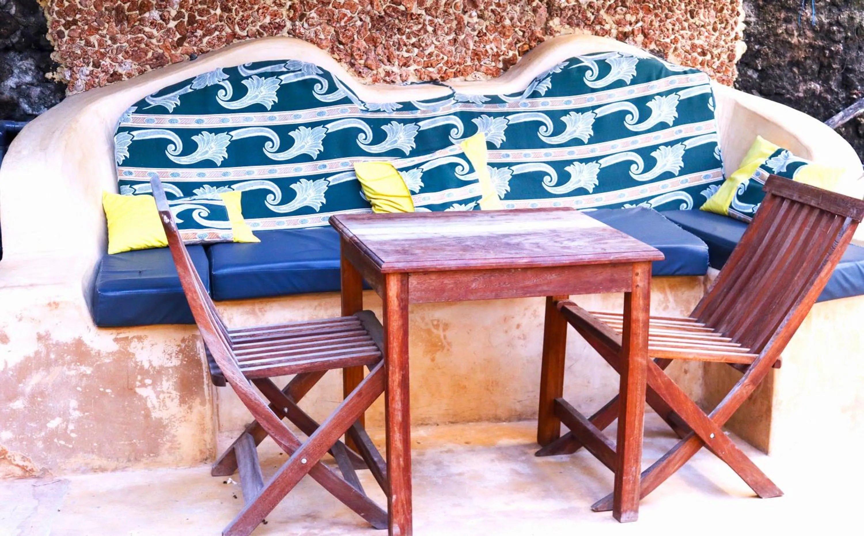 Seating area in Jannat House