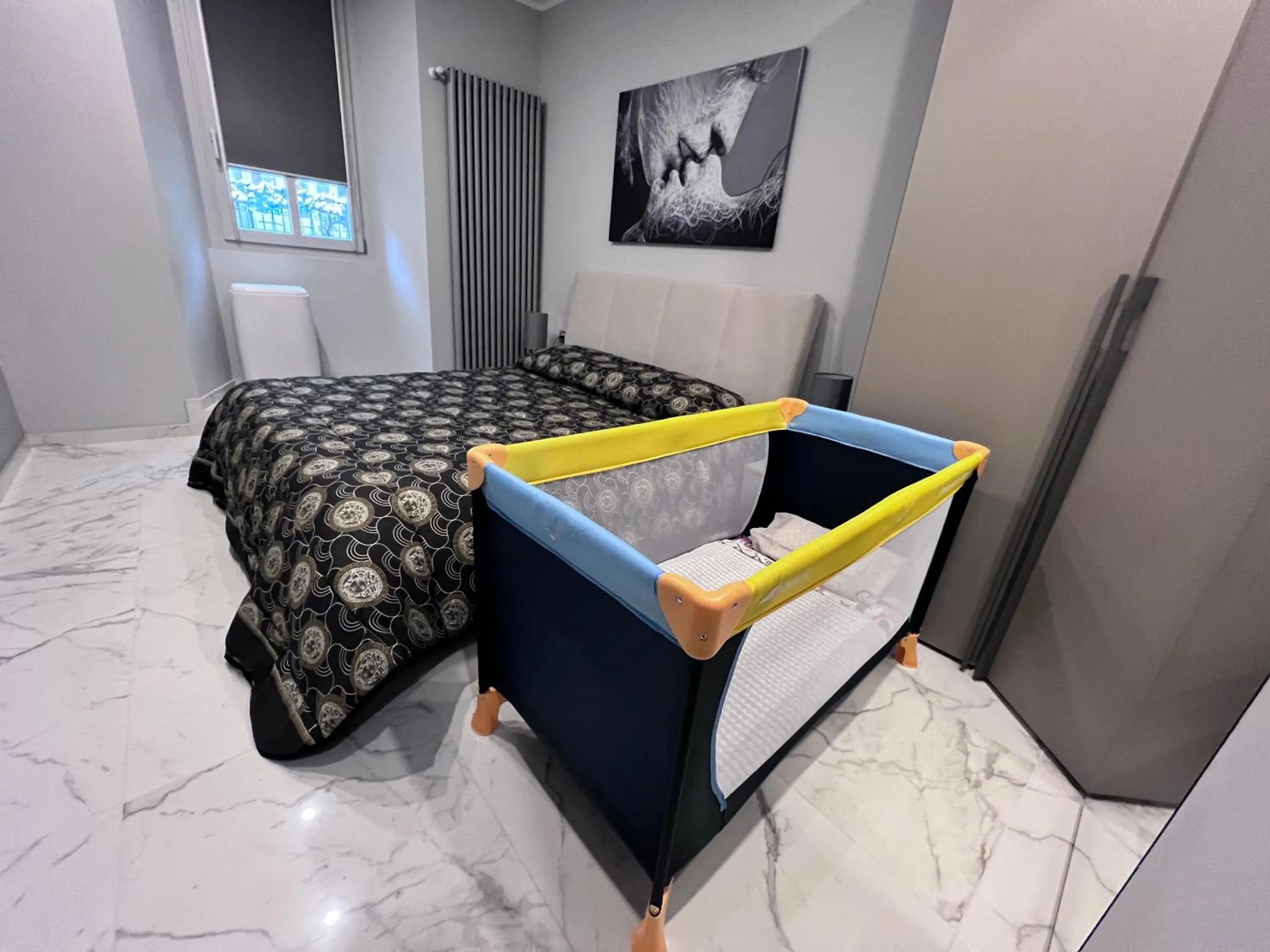 Bed in Le Porte luxury apartment
