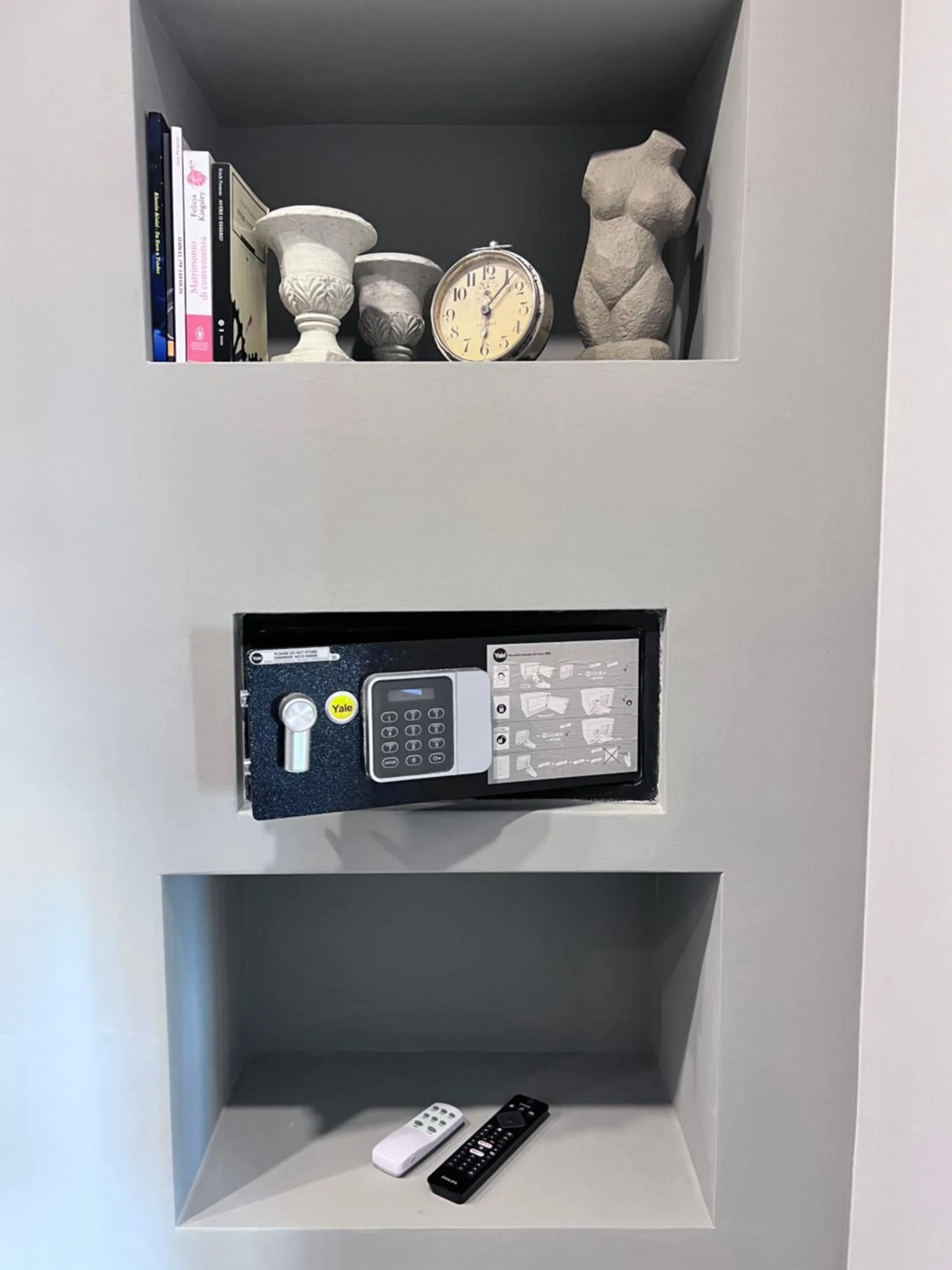 safe in Le Porte luxury apartment