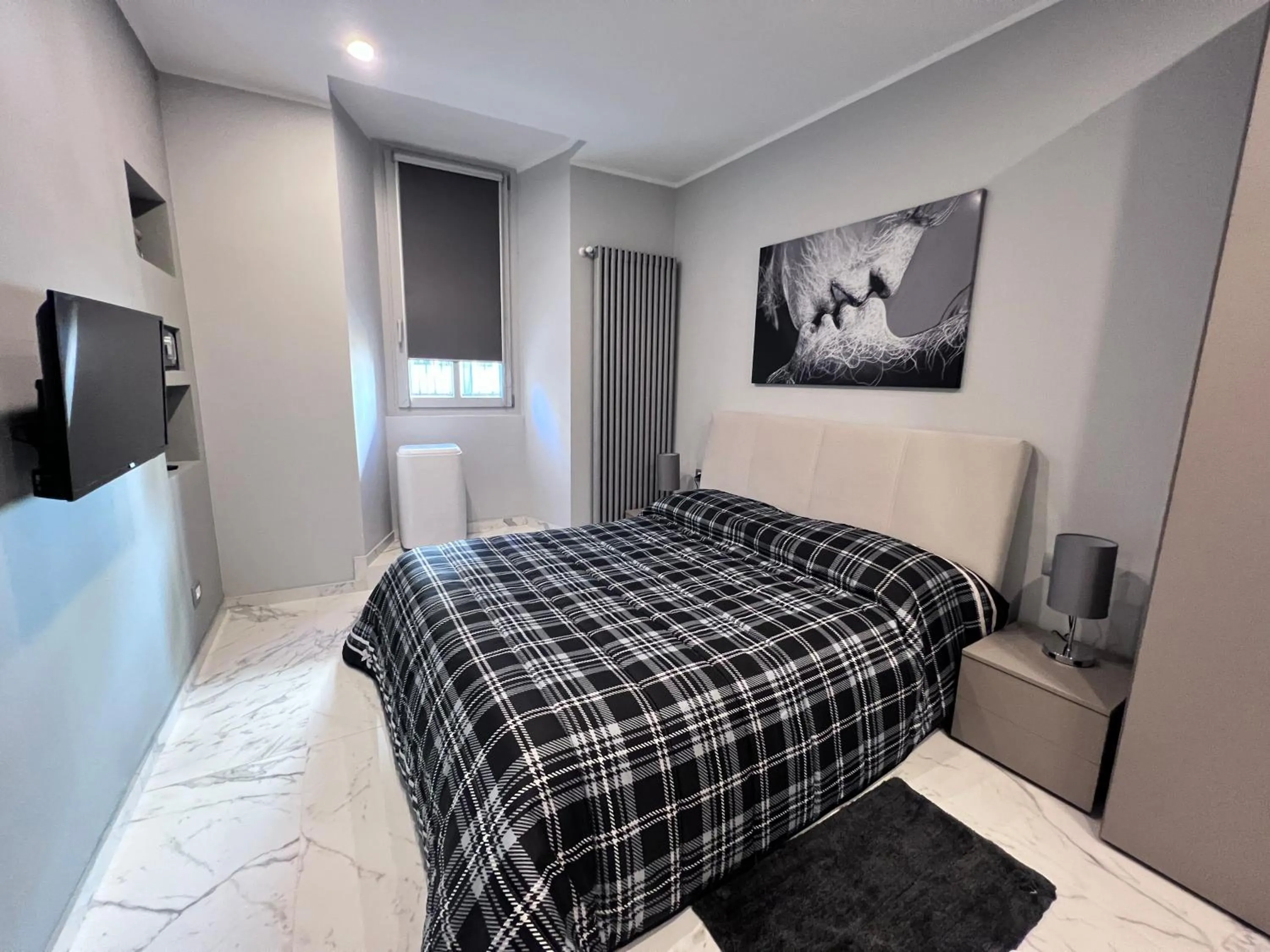Bed in Le Porte luxury apartment