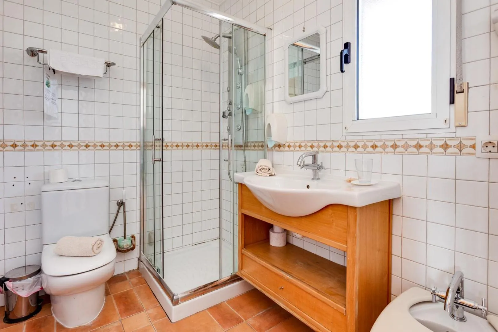 Bathroom in Laguna Salada Hotel Apartamento