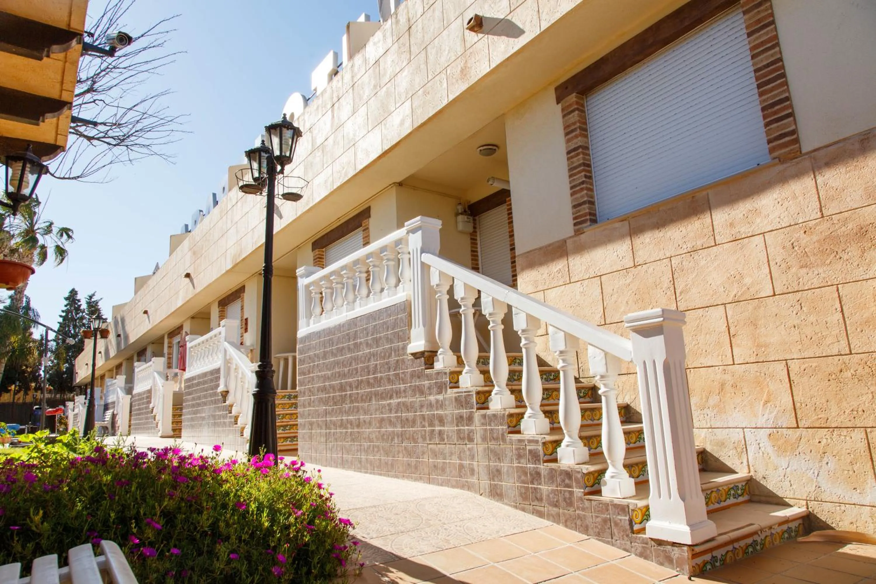 Patio in Laguna Salada Hotel Apartamento