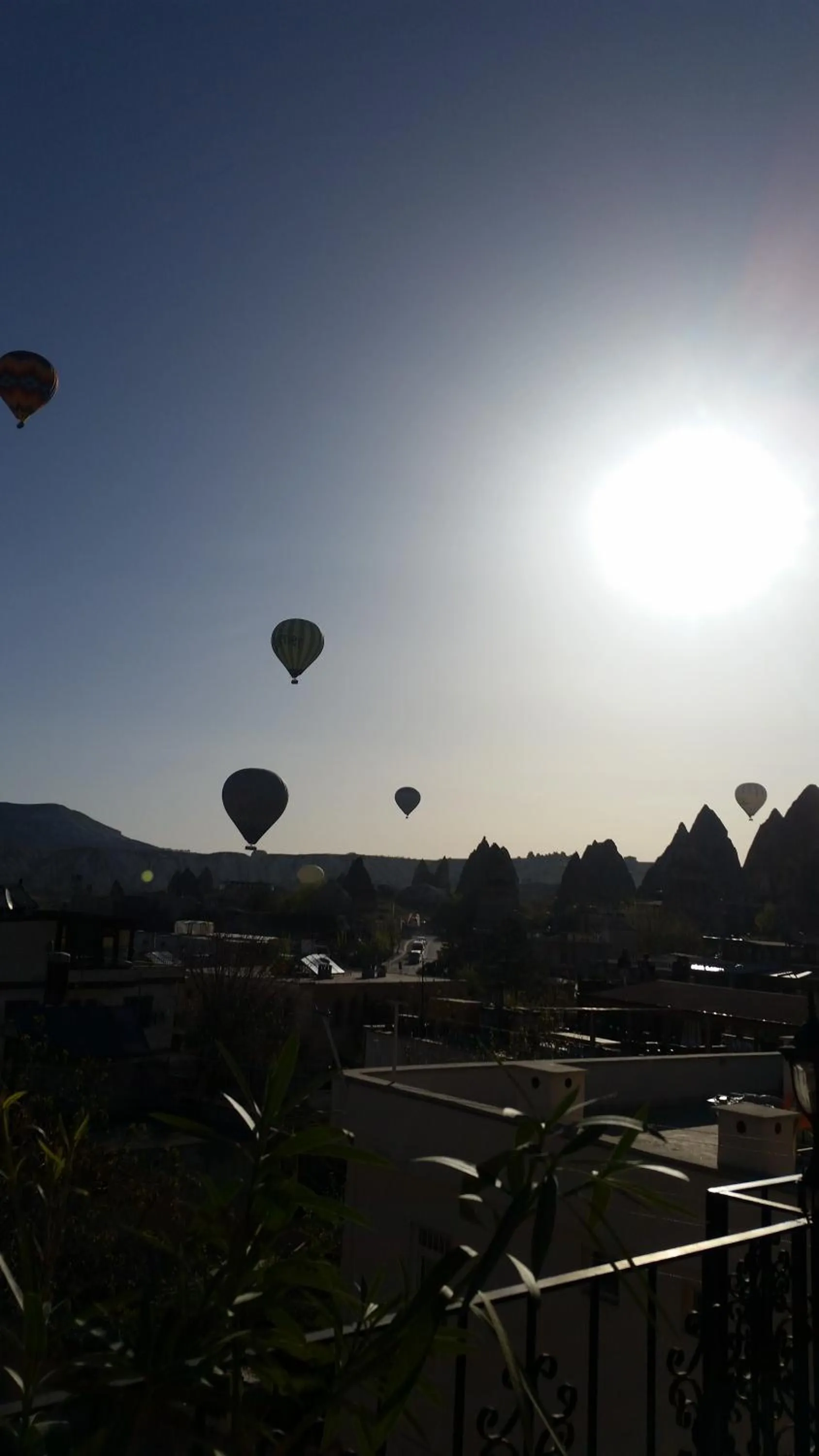 Balcony/Terrace in Emre's Stone House