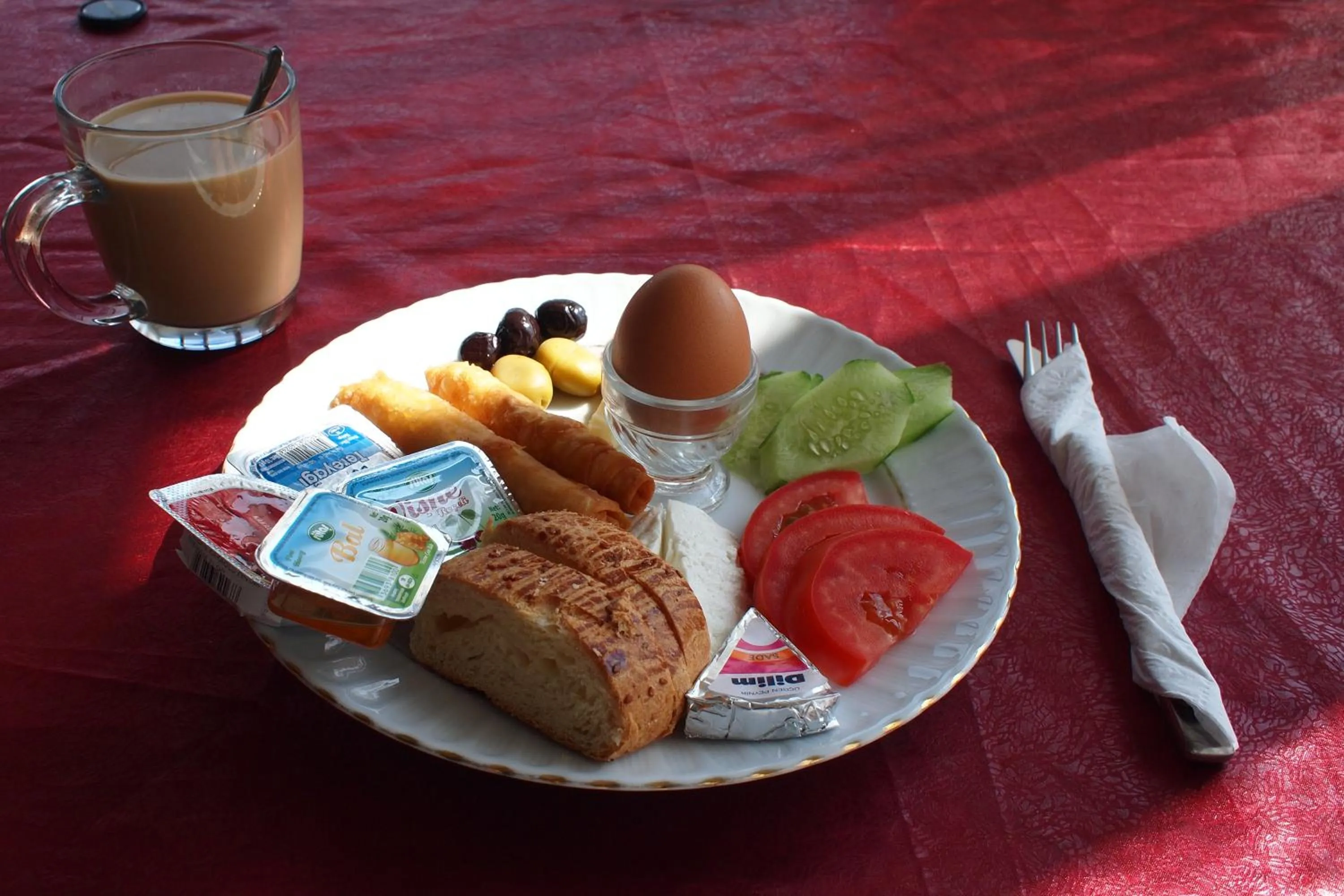 Buffet breakfast in Emre's Stone House