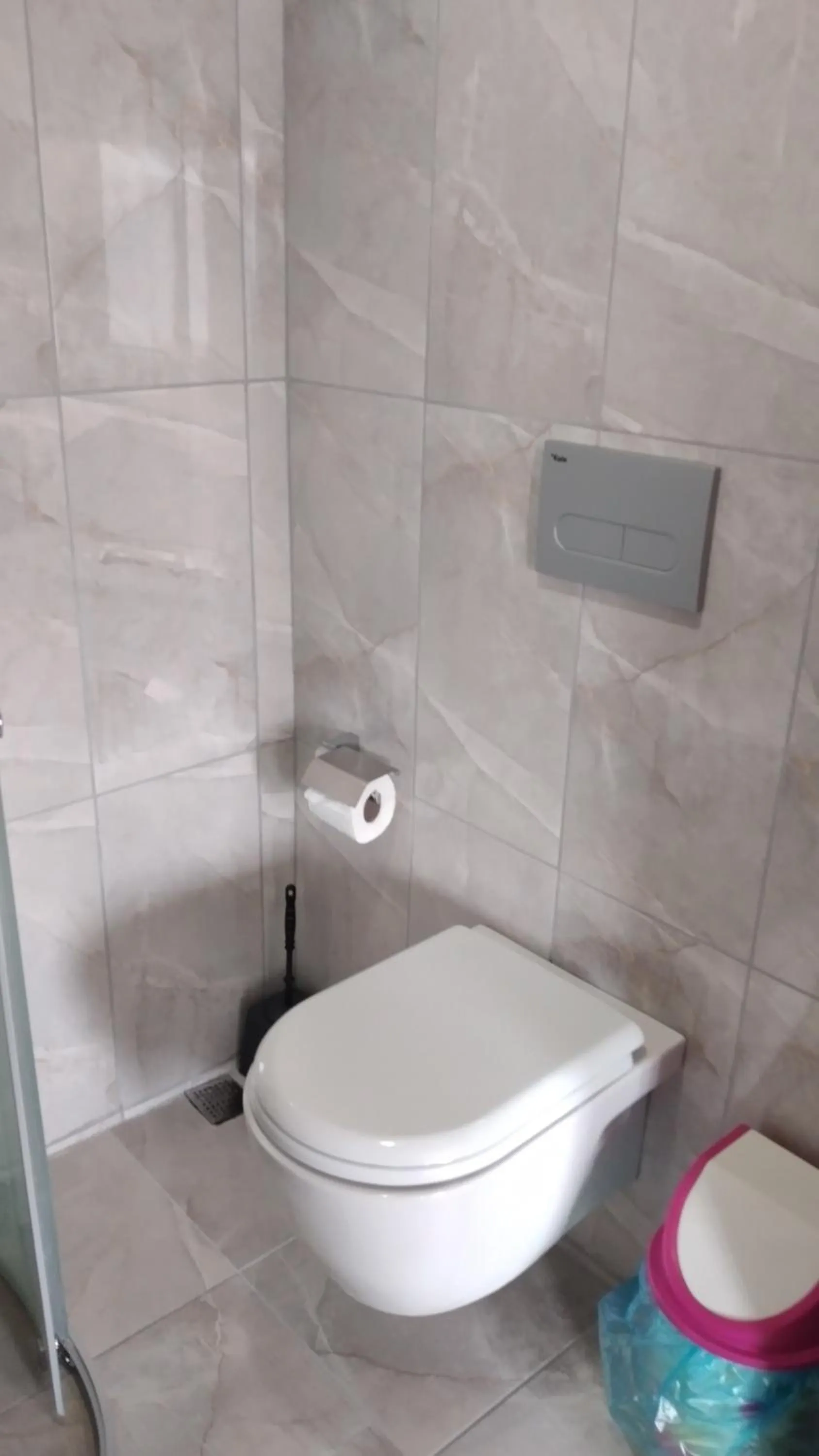 Bathroom in Emre's Stone House