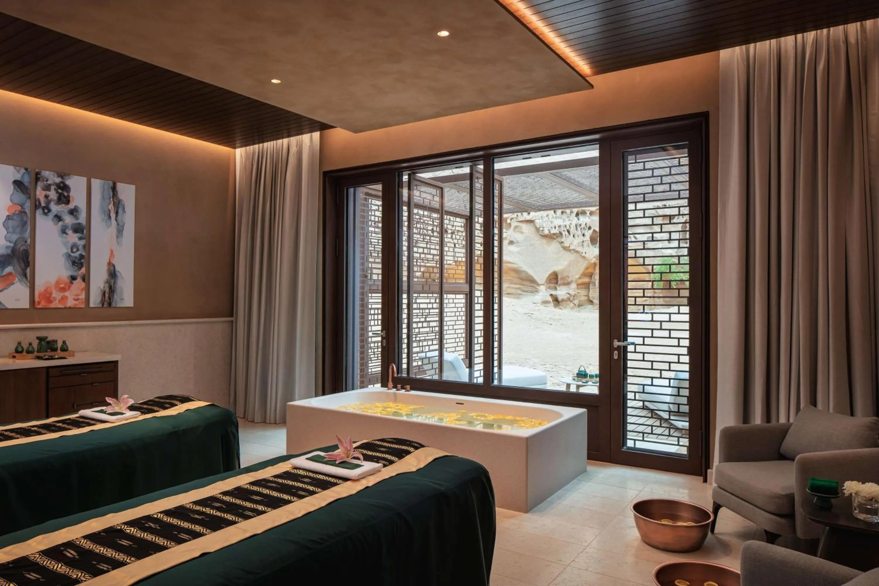 Spa and wellness centre/facilities in Banyan Tree AlUla