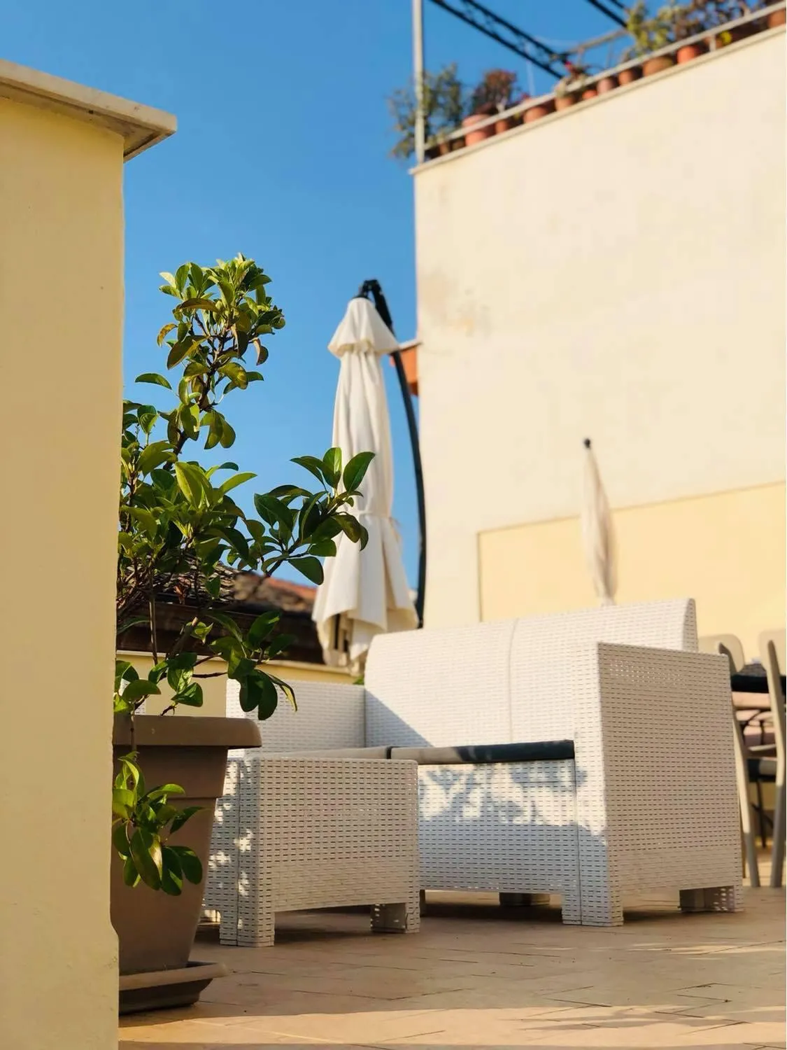 Balcony/Terrace in B&B Al Piazza Marina