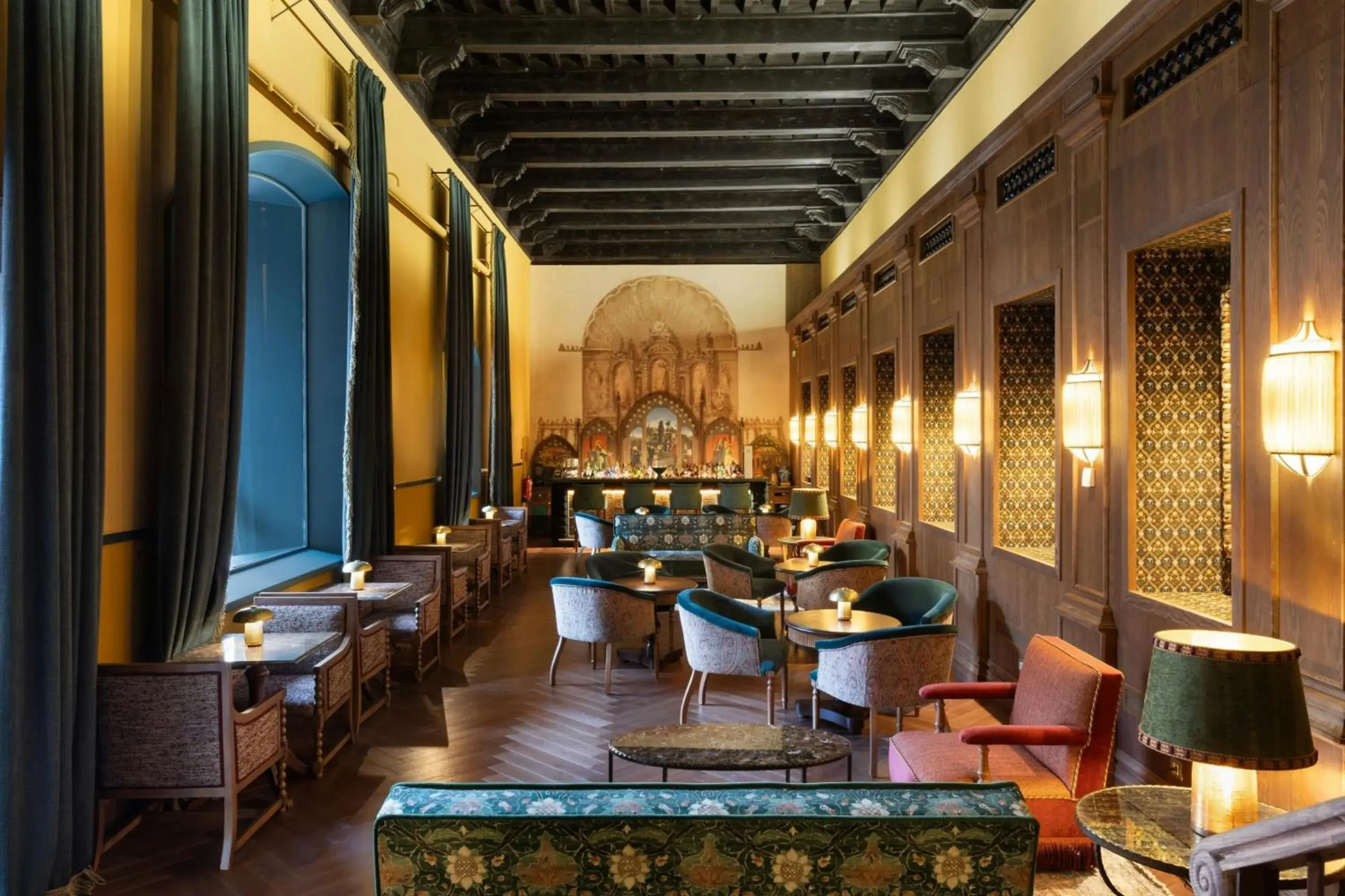 Lounge or bar in Hotel Palacio de Santa Paula, Autograph Collection Lounge or bar in Hotel Palacio de Santa Paula, Autograph Collection