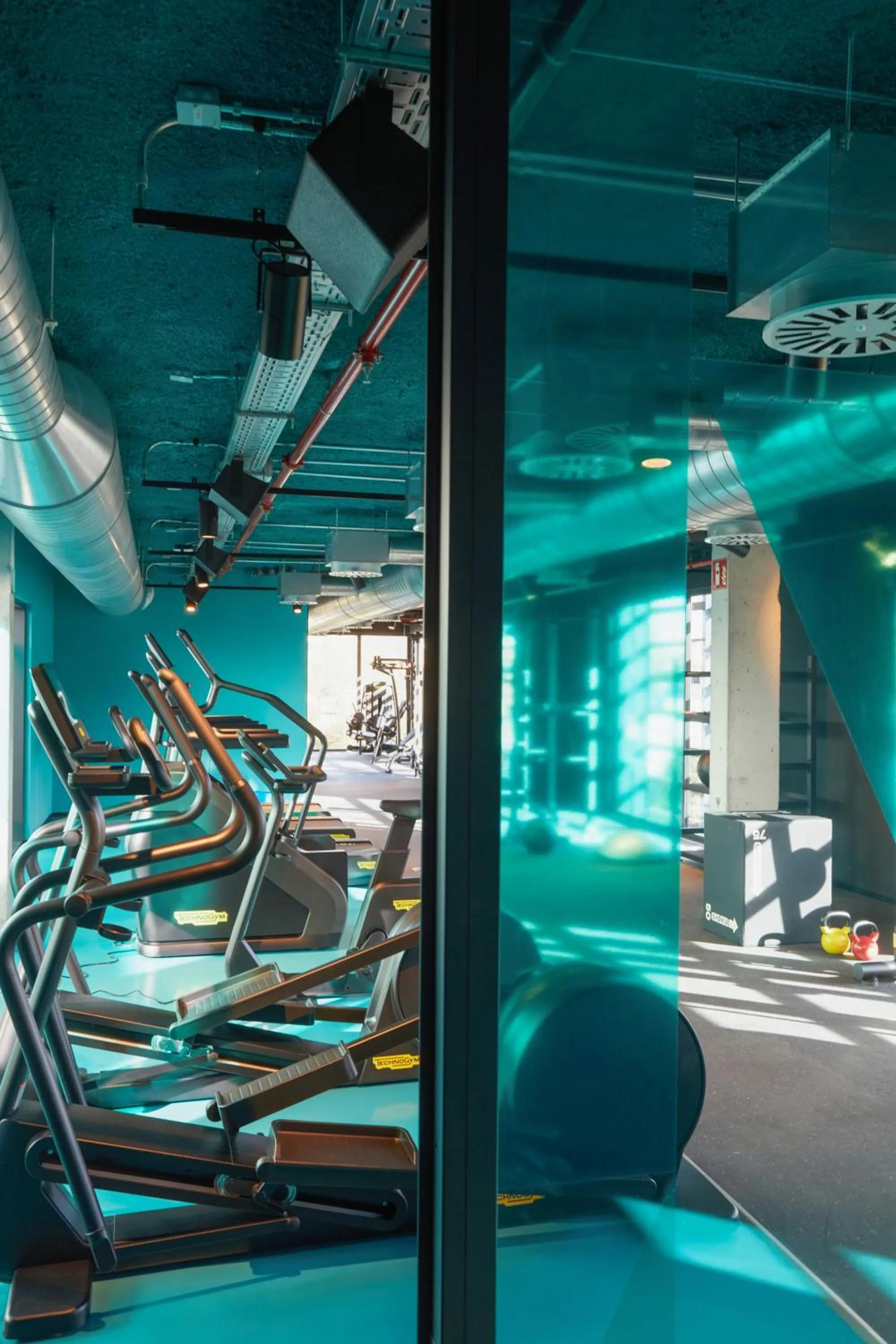 Fitness centre/facilities in The Social Hub Barcelona Poblenou