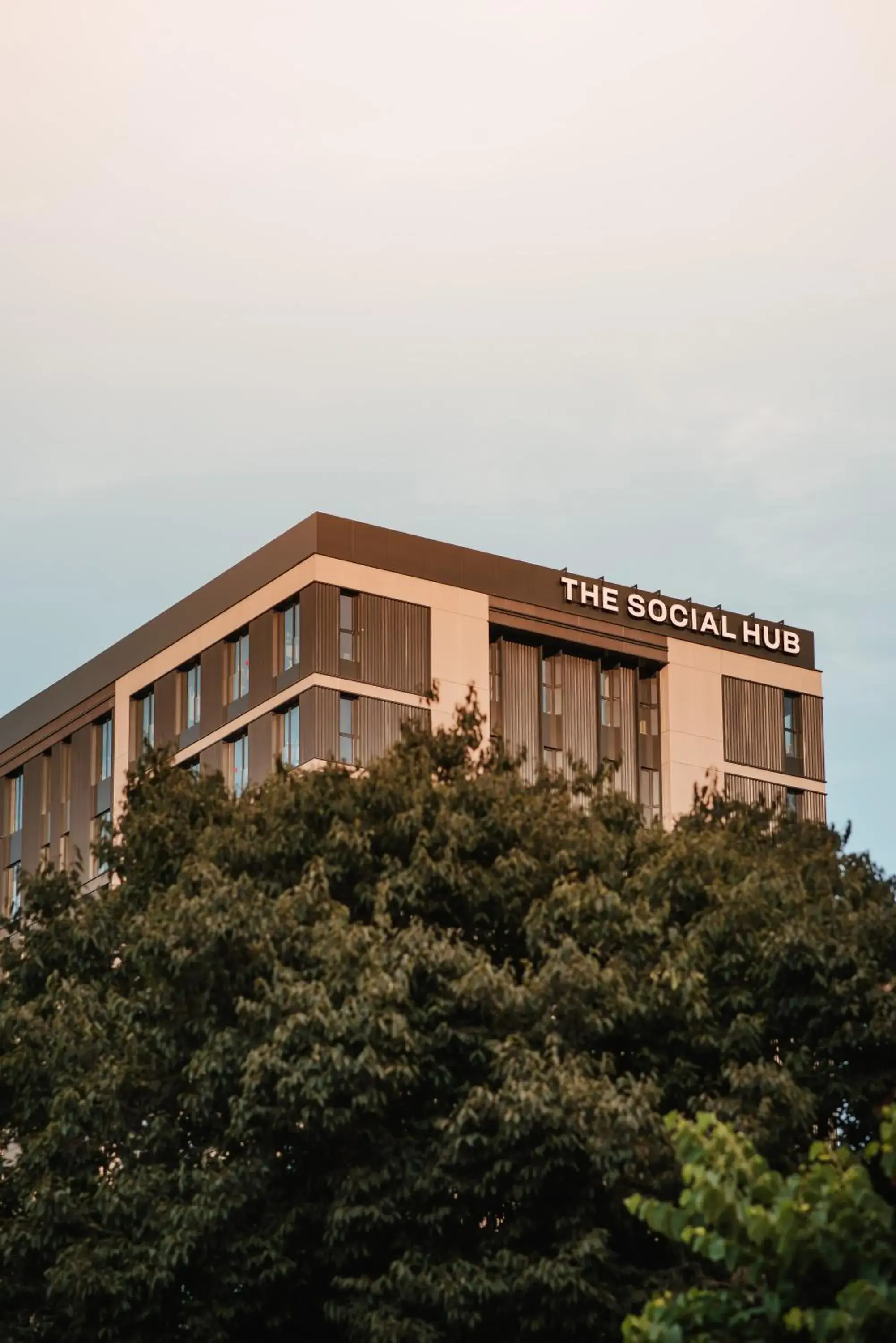 Property building in The Social Hub Barcelona Poblenou Property building in The Social Hub Barcelona Poblenou