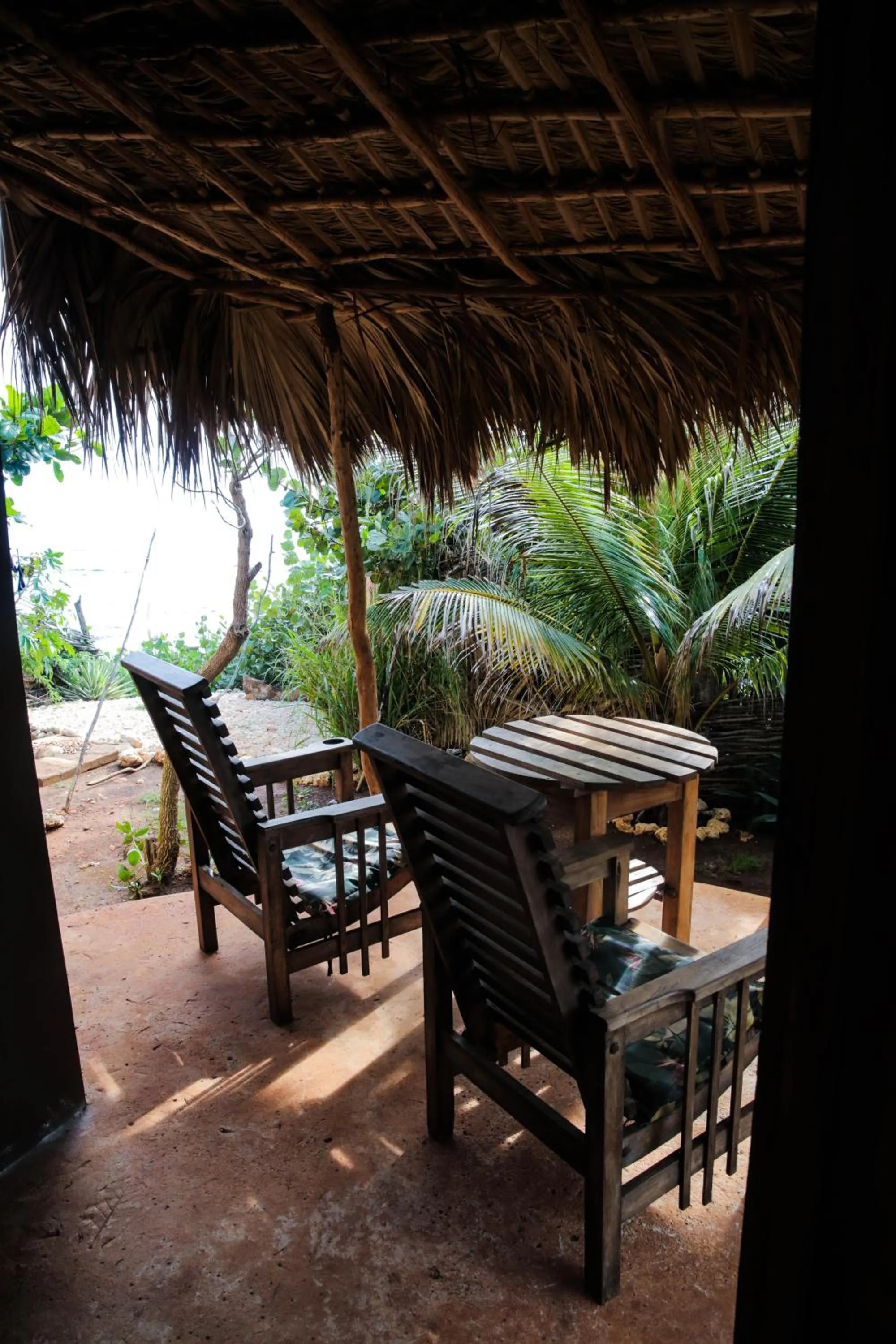 Patio in KuDehya Guesthouse