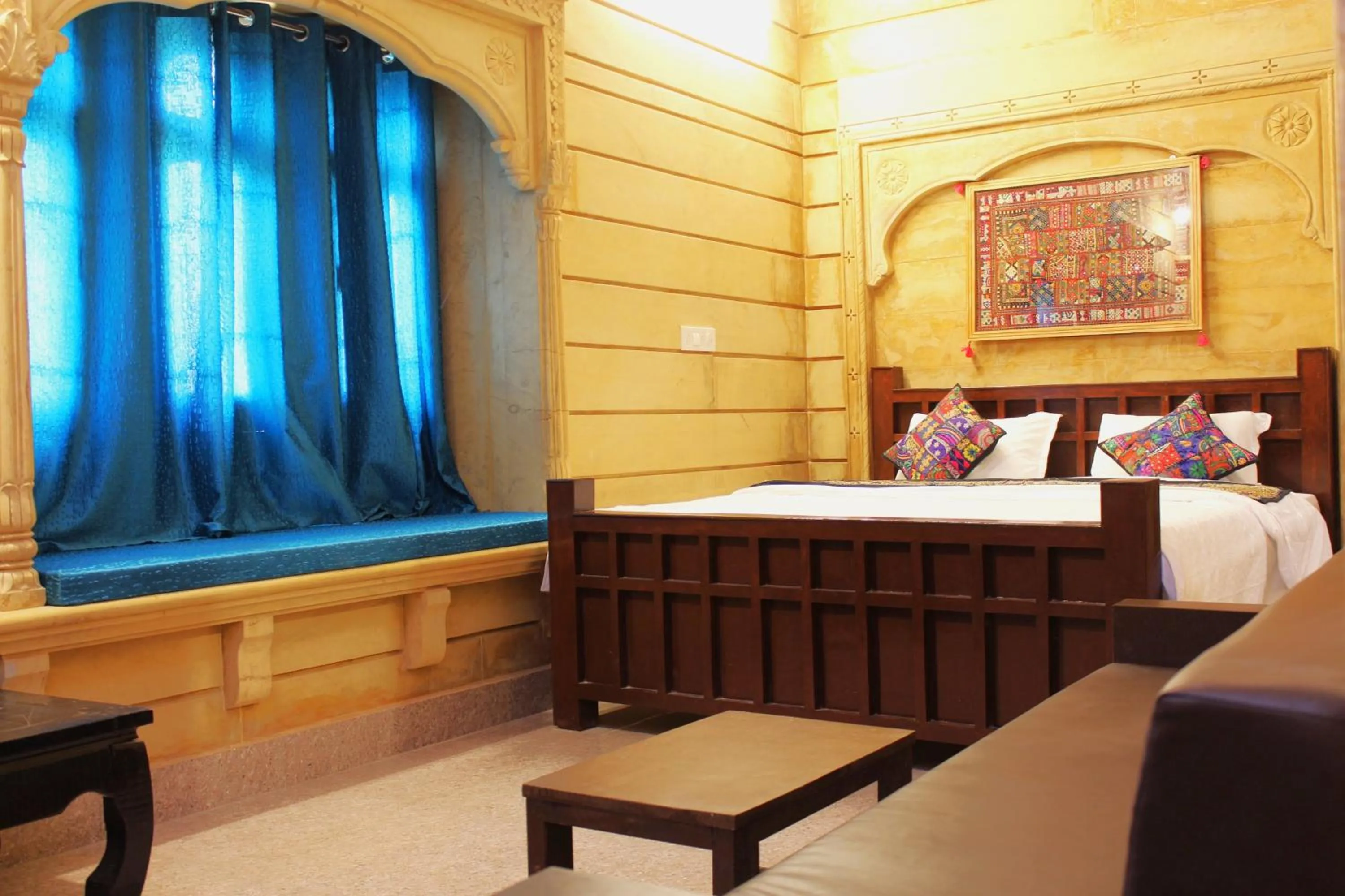 Bathroom, Bed in Relax Inn Jaisalmer