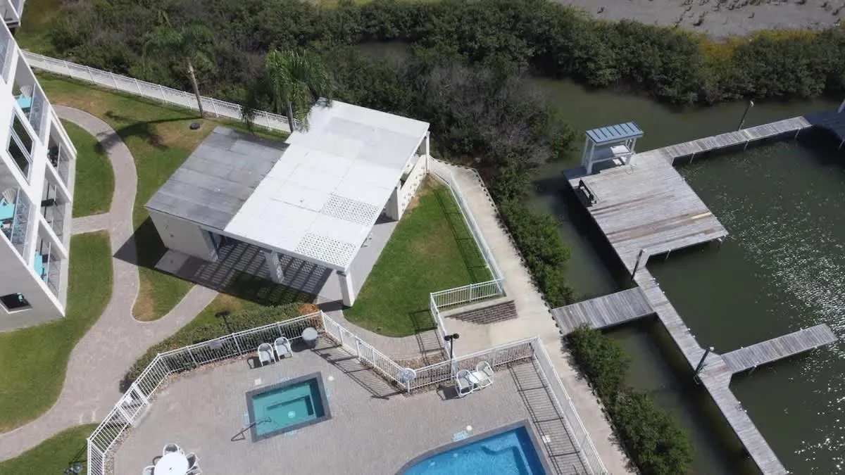 Swimming pool in Tortuga Bay