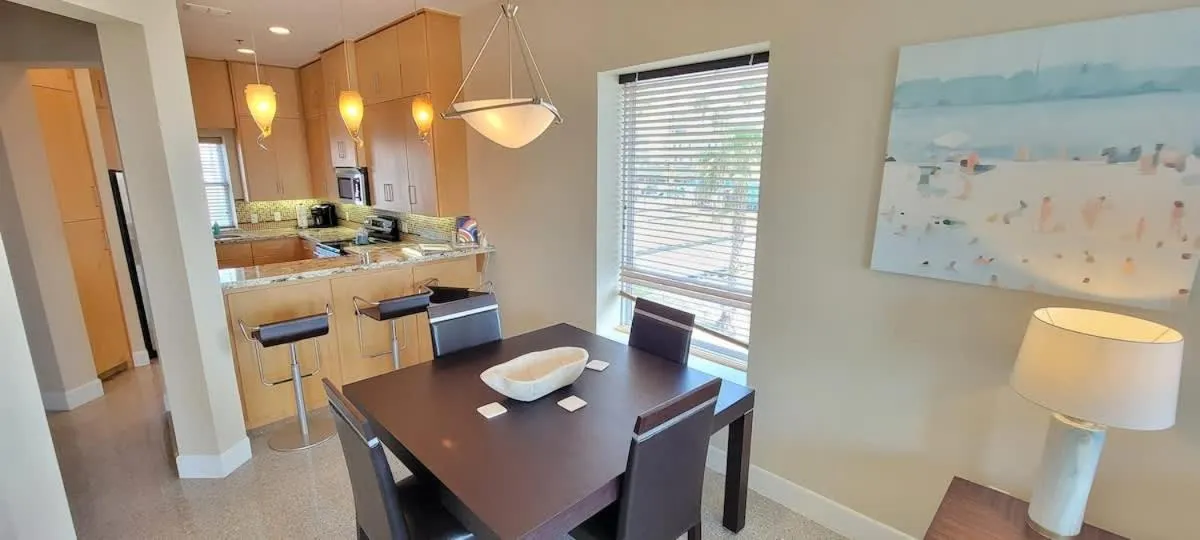 Dining area in Tortuga Bay