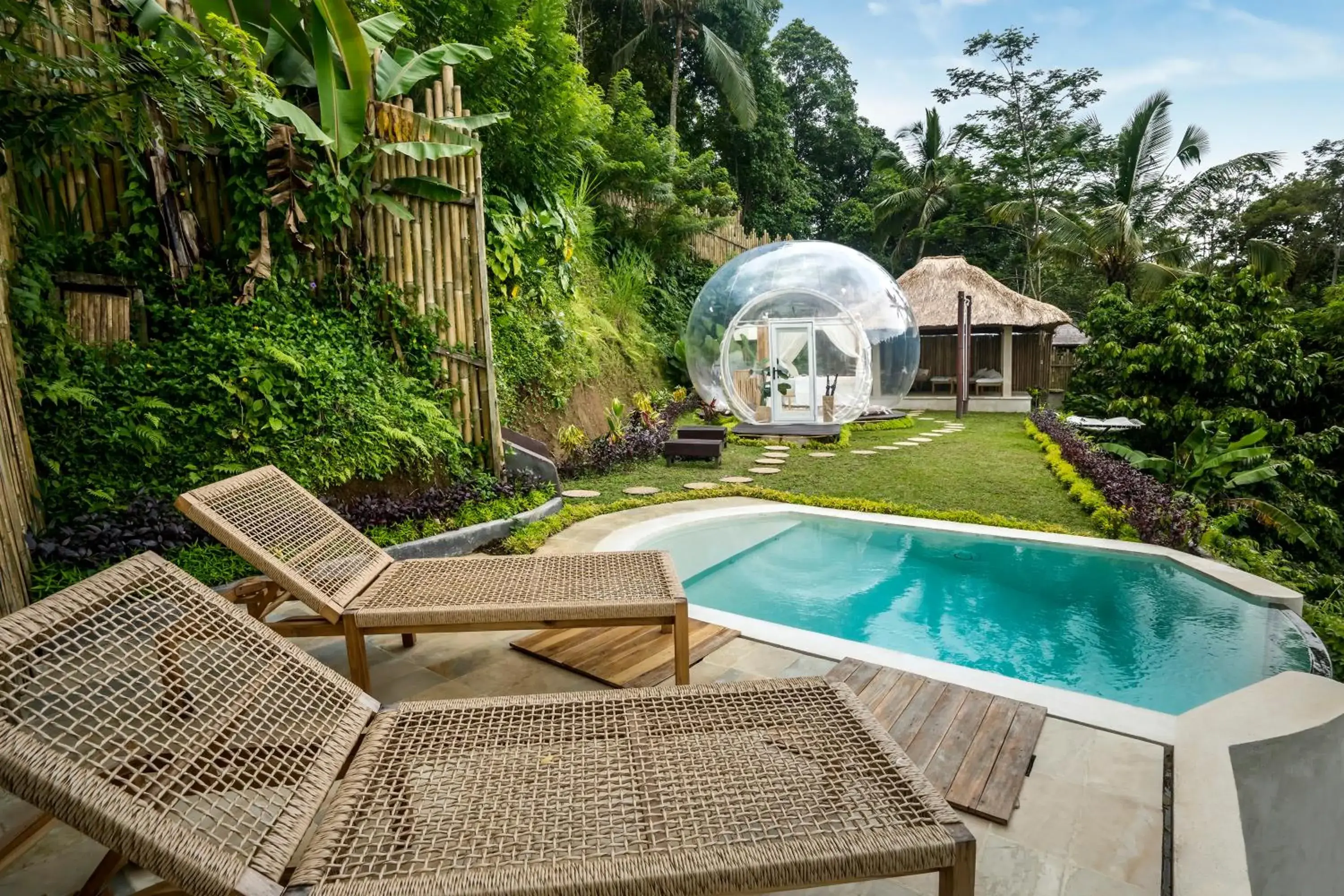 Property building in Bubble Hotel Bali Ubud - Adults Only - New Year's Offer Property building in Bubble Hotel Bali Ubud - Adults Only - New Year's Offer