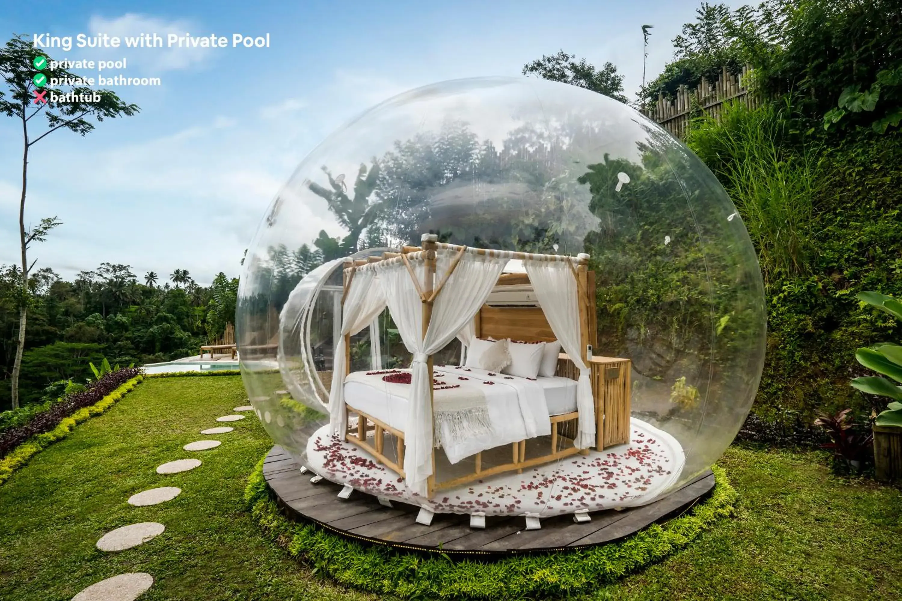 Property building in Bubble Hotel Bali Ubud - Adults Only Property building in Bubble Hotel Bali Ubud - Adults Only
