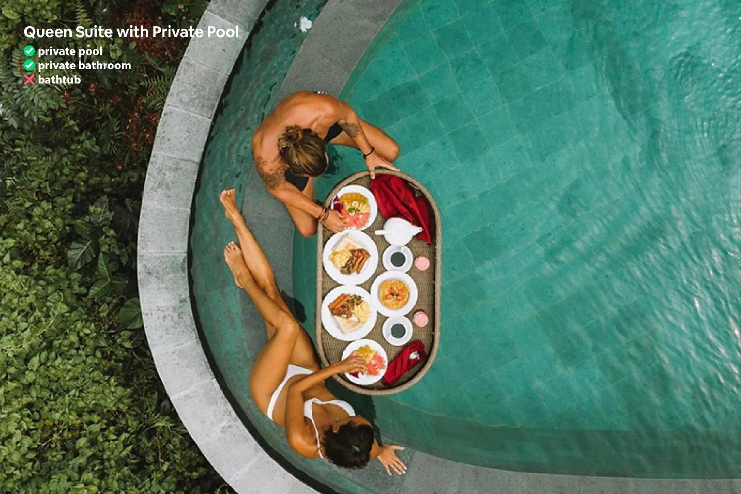 Food and drinks in Bubble Hotel Bali Ubud - Adults Only