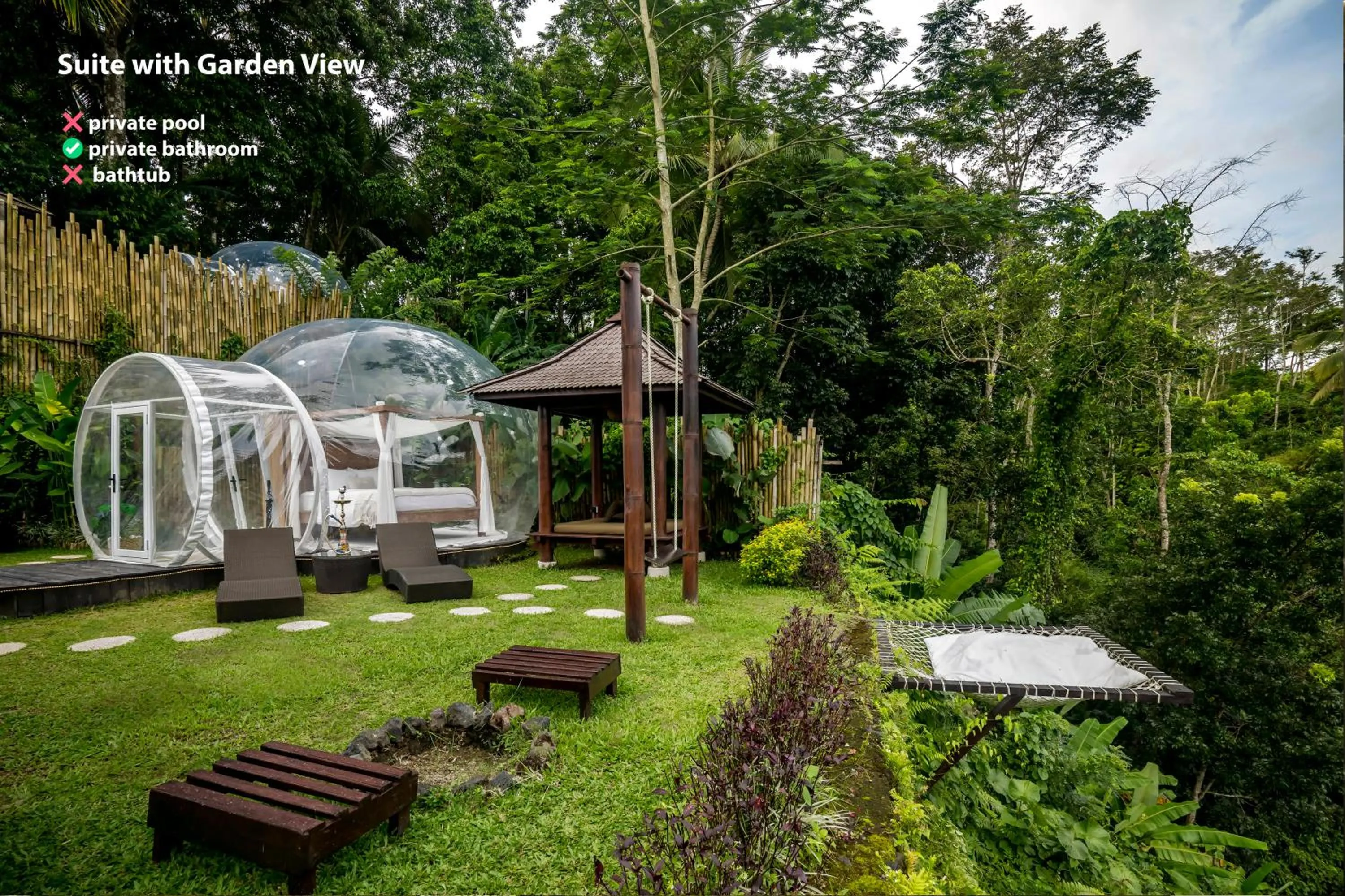 View (from property/room) in Bubble Hotel Bali Ubud - Adults Only