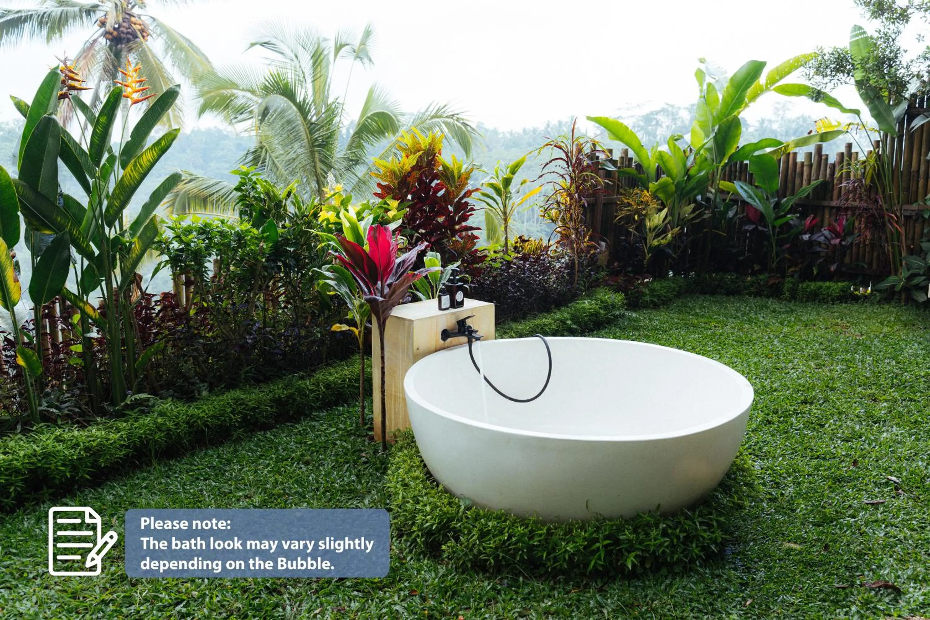 Natural landscape in Bubble Hotel Bali Ubud - Adults Only