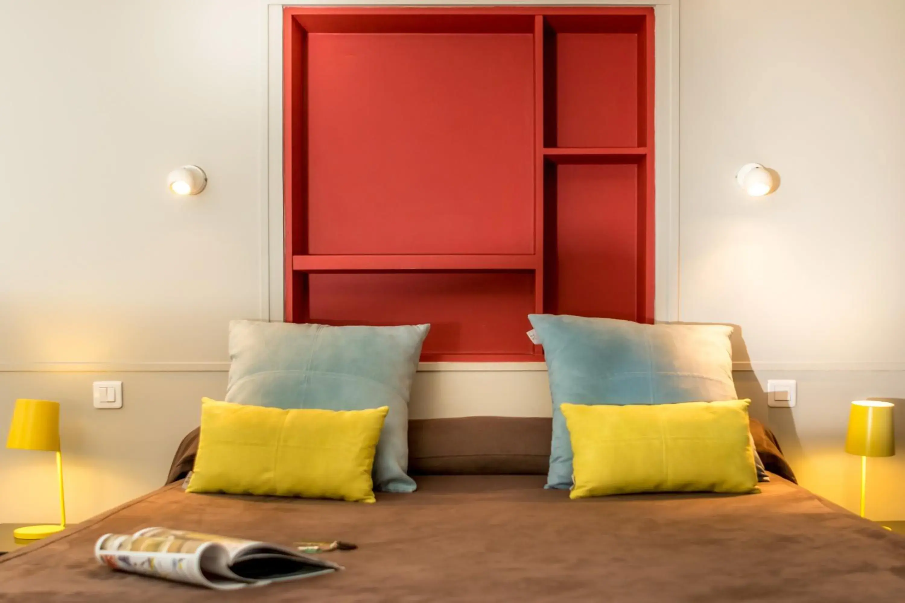 Deluxe Double Room with Balcony - Park View in Hotel le Corbusier Deluxe Double Room with Balcony - Park View in Hotel le Corbusier