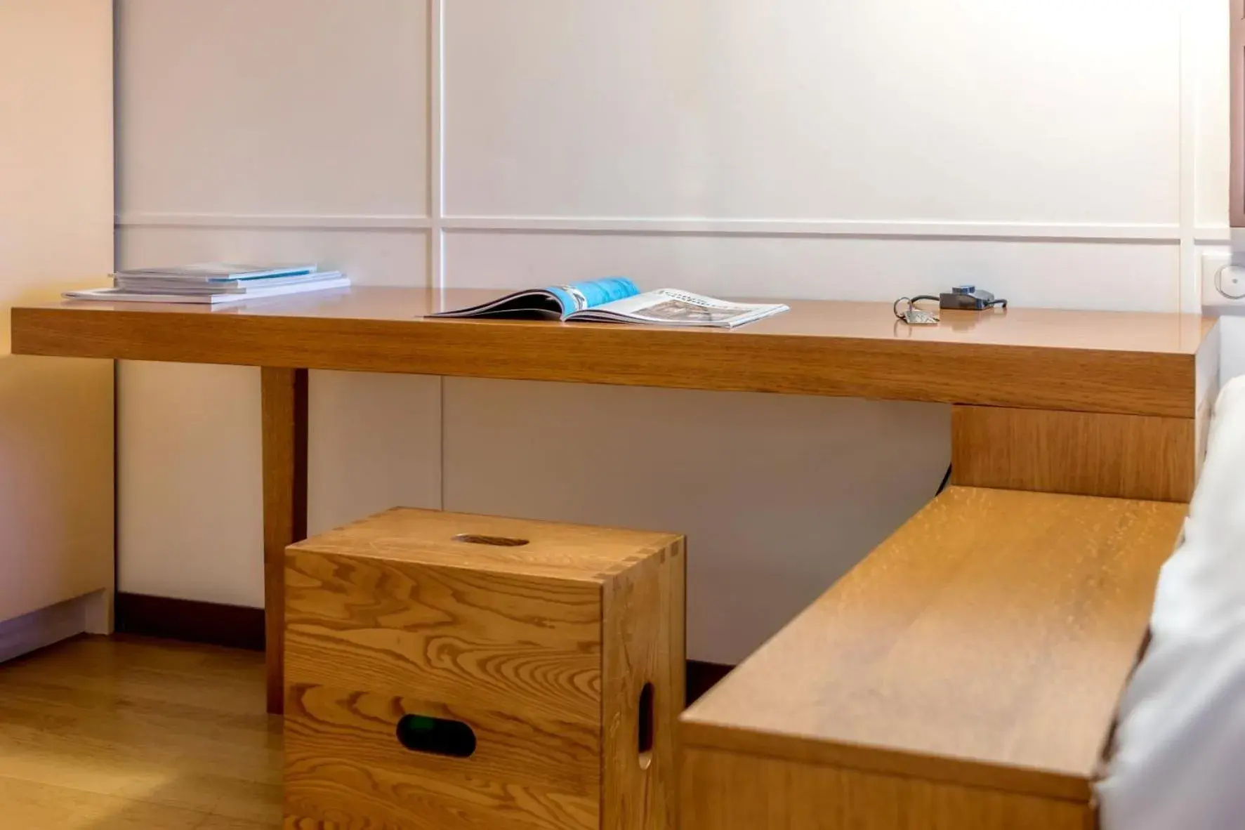 Triple Room with Garden View in Hotel le Corbusier Triple Room with Garden View in Hotel le Corbusier