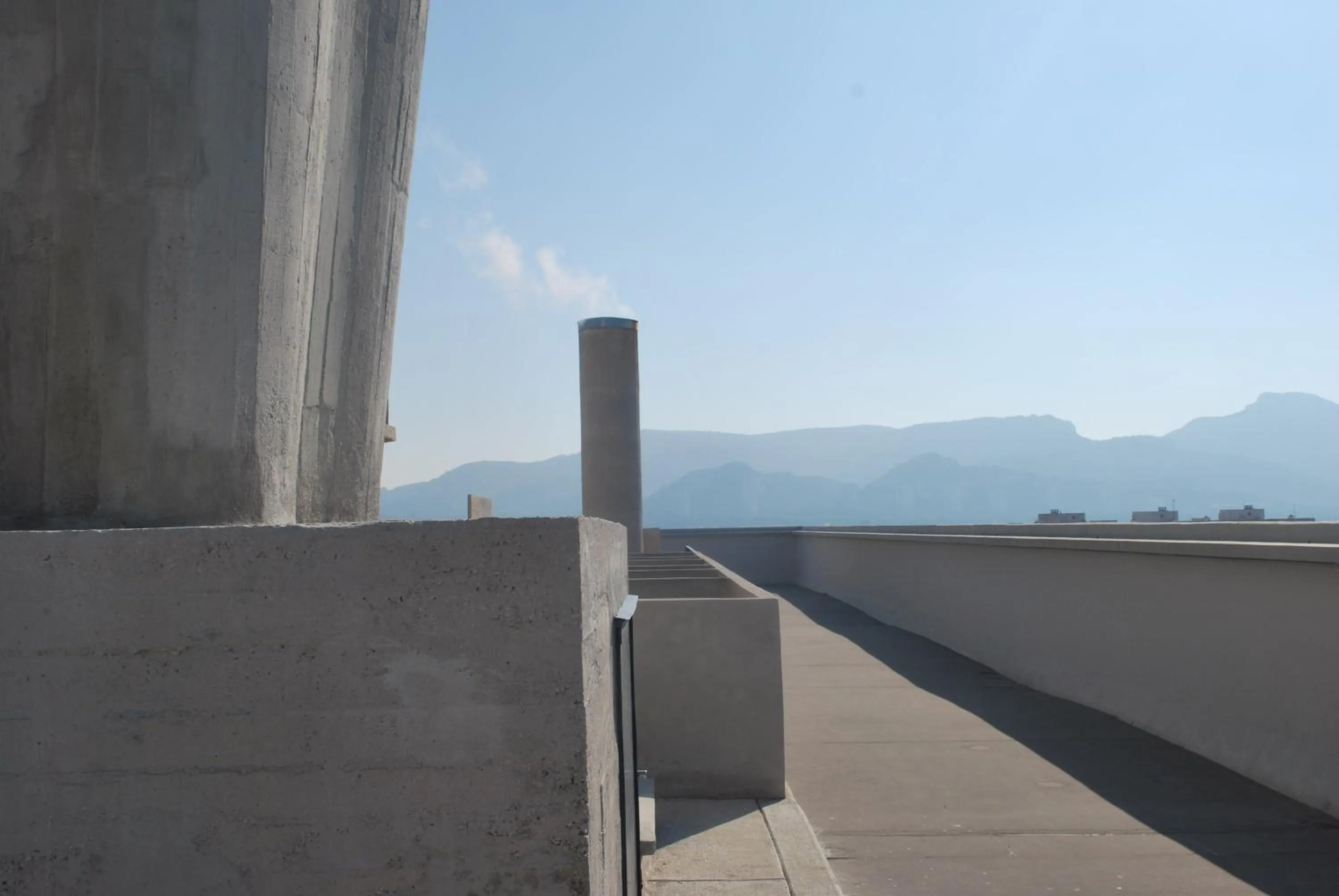 Decorative detail in Hotel le Corbusier