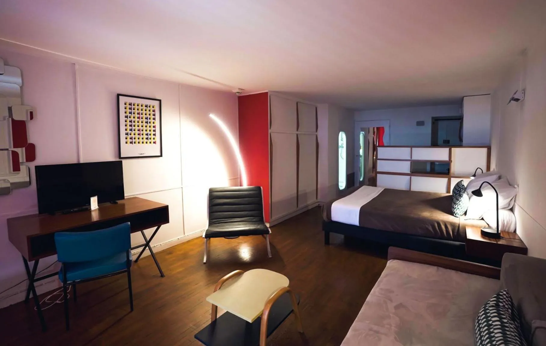 Bed in Hotel le Corbusier