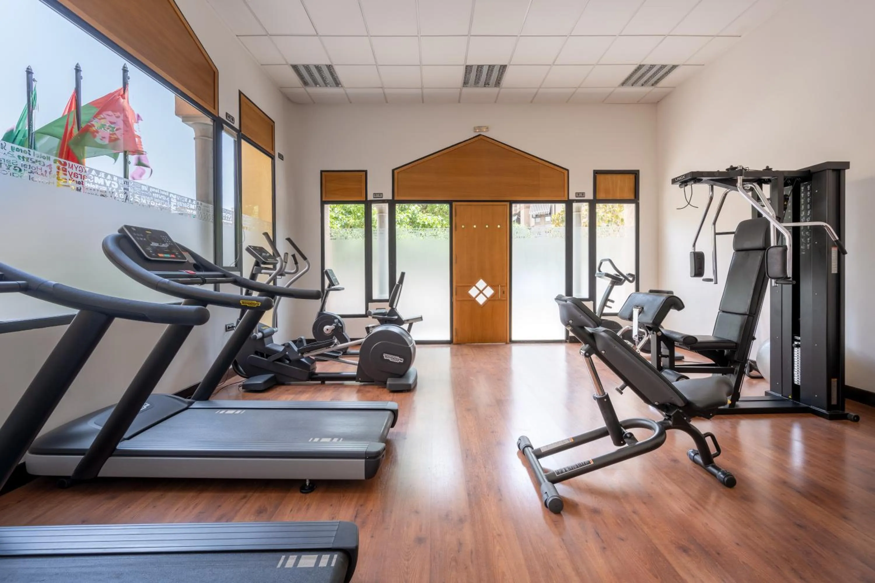 Fitness centre/facilities in Hotel Saray