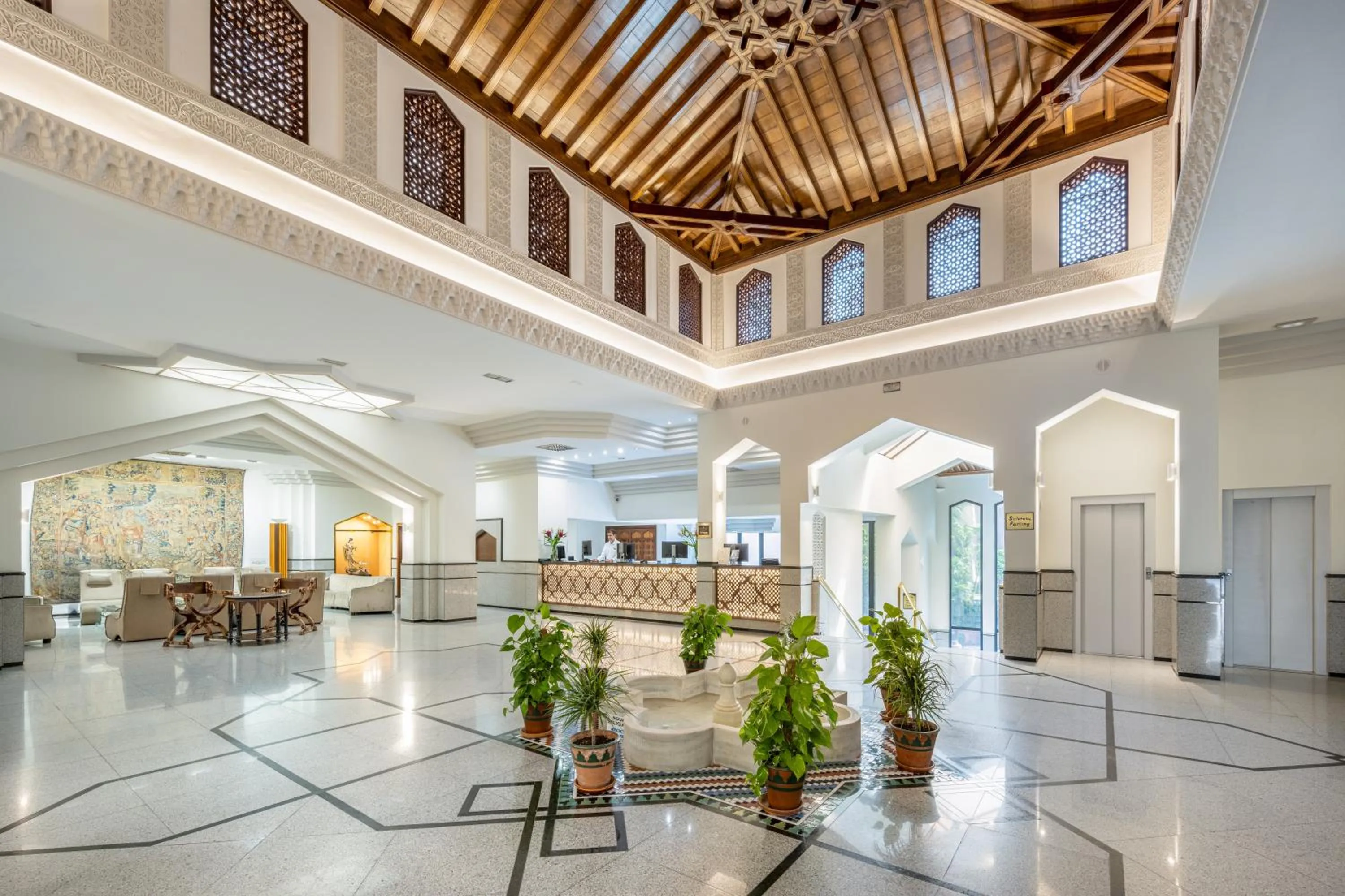 Lobby or reception in Hotel Saray