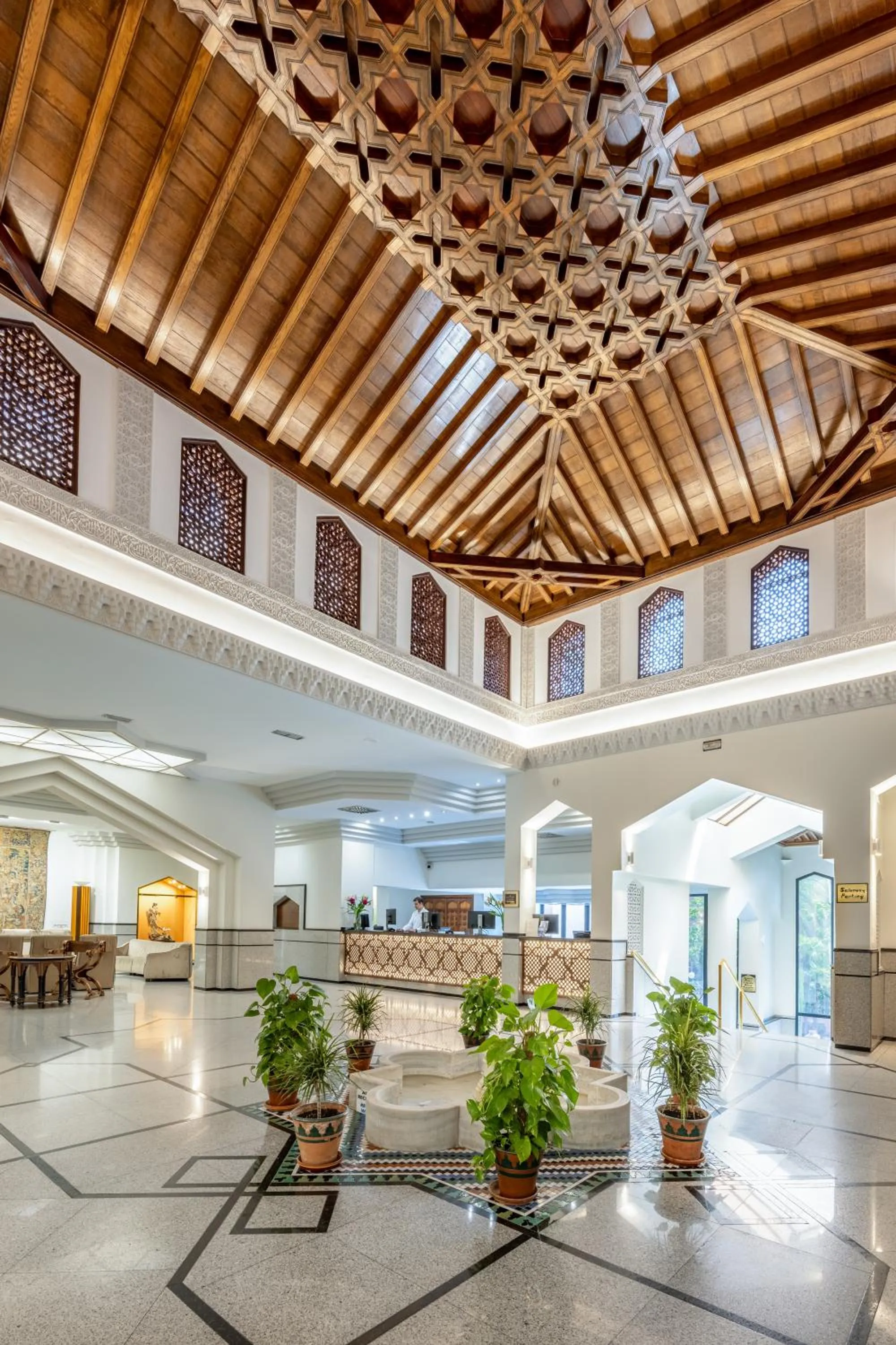 Lobby or reception in Hotel Saray