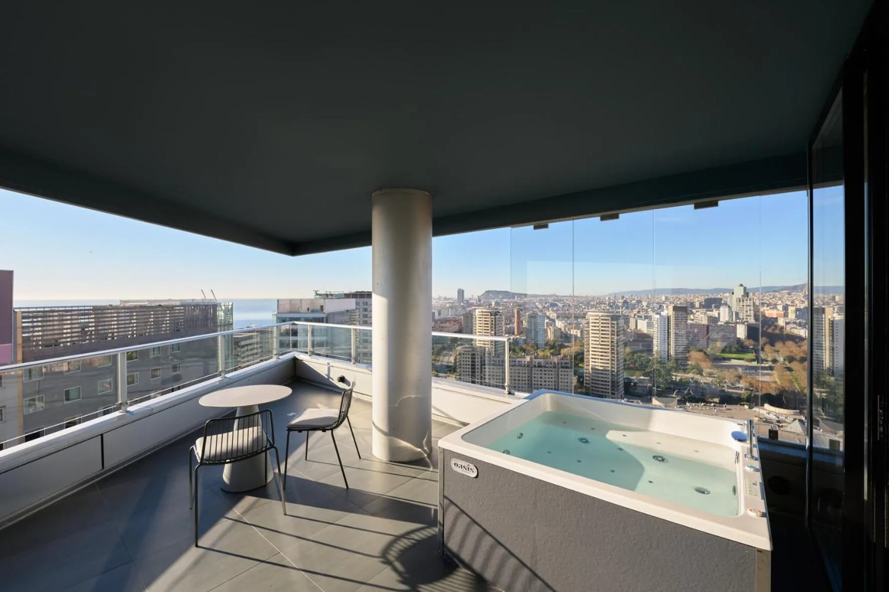 Balcony/Terrace in Barcelona Princess