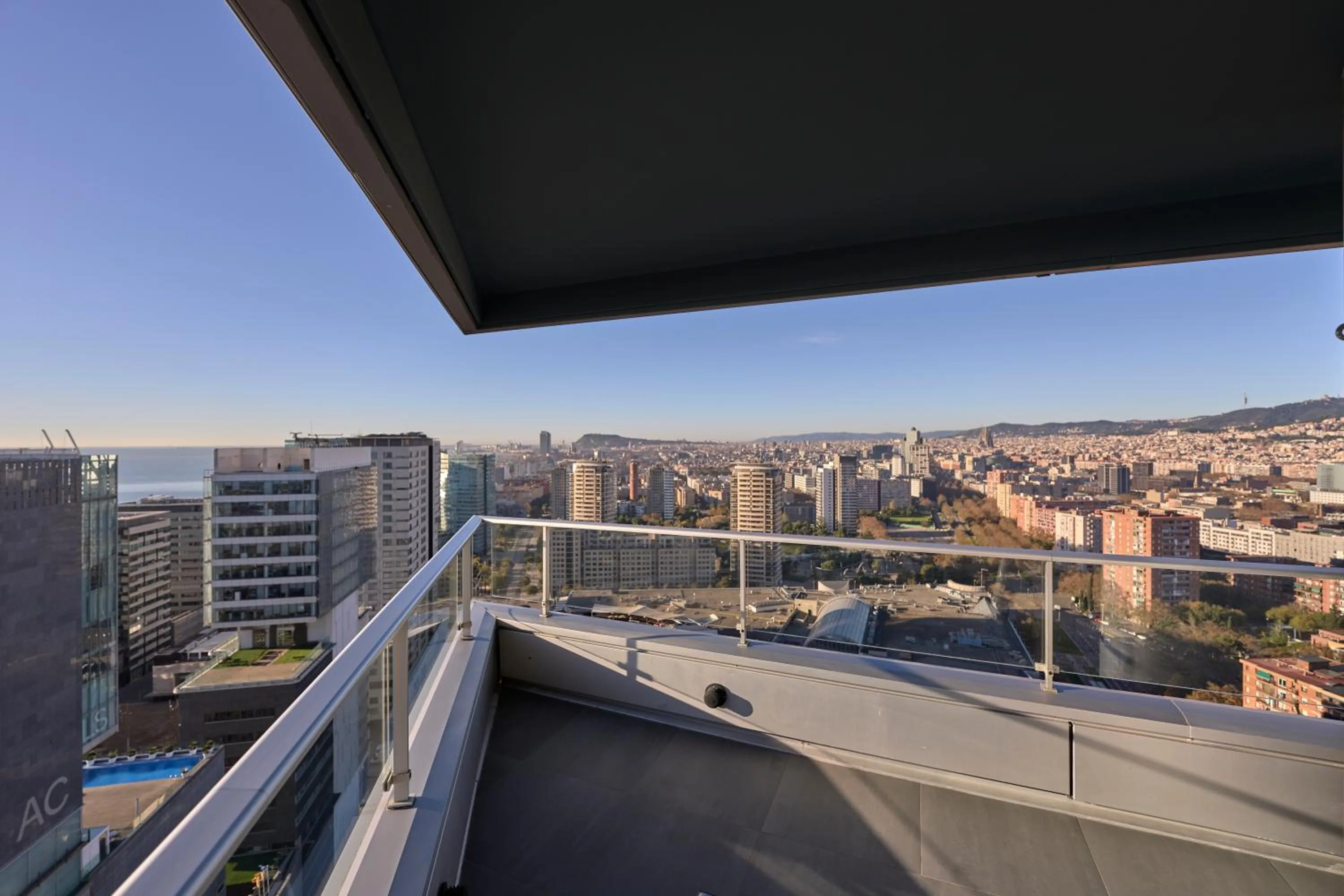 City view in Barcelona Princess