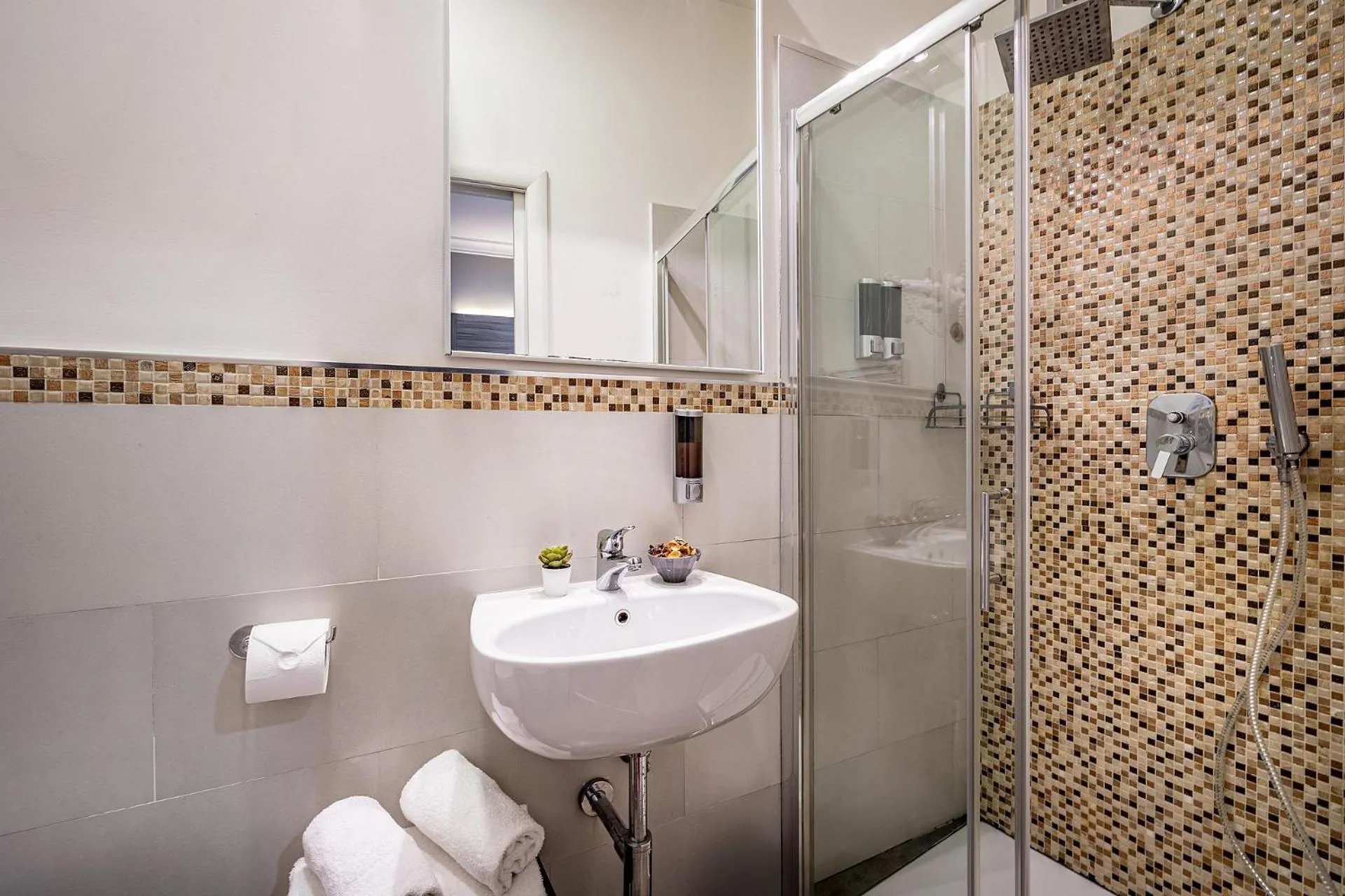 Shower in B&B Residenza le Fonticine