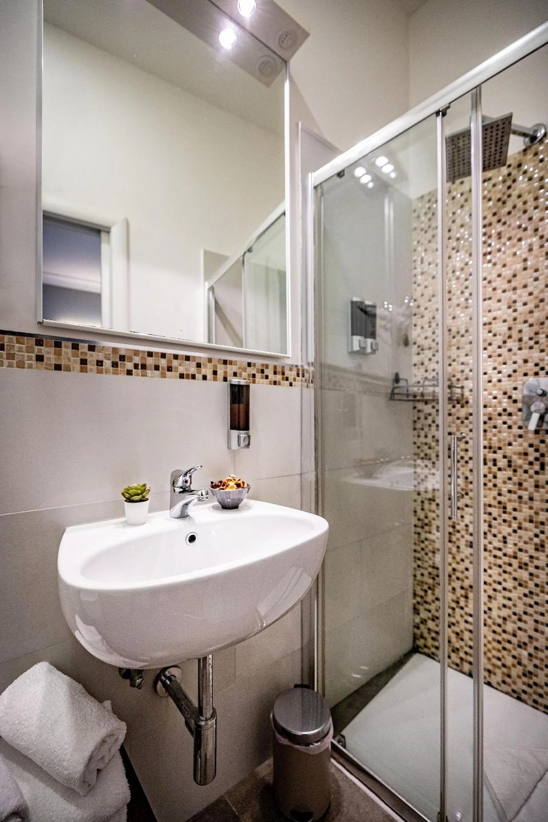 Shower in B&B Residenza le Fonticine