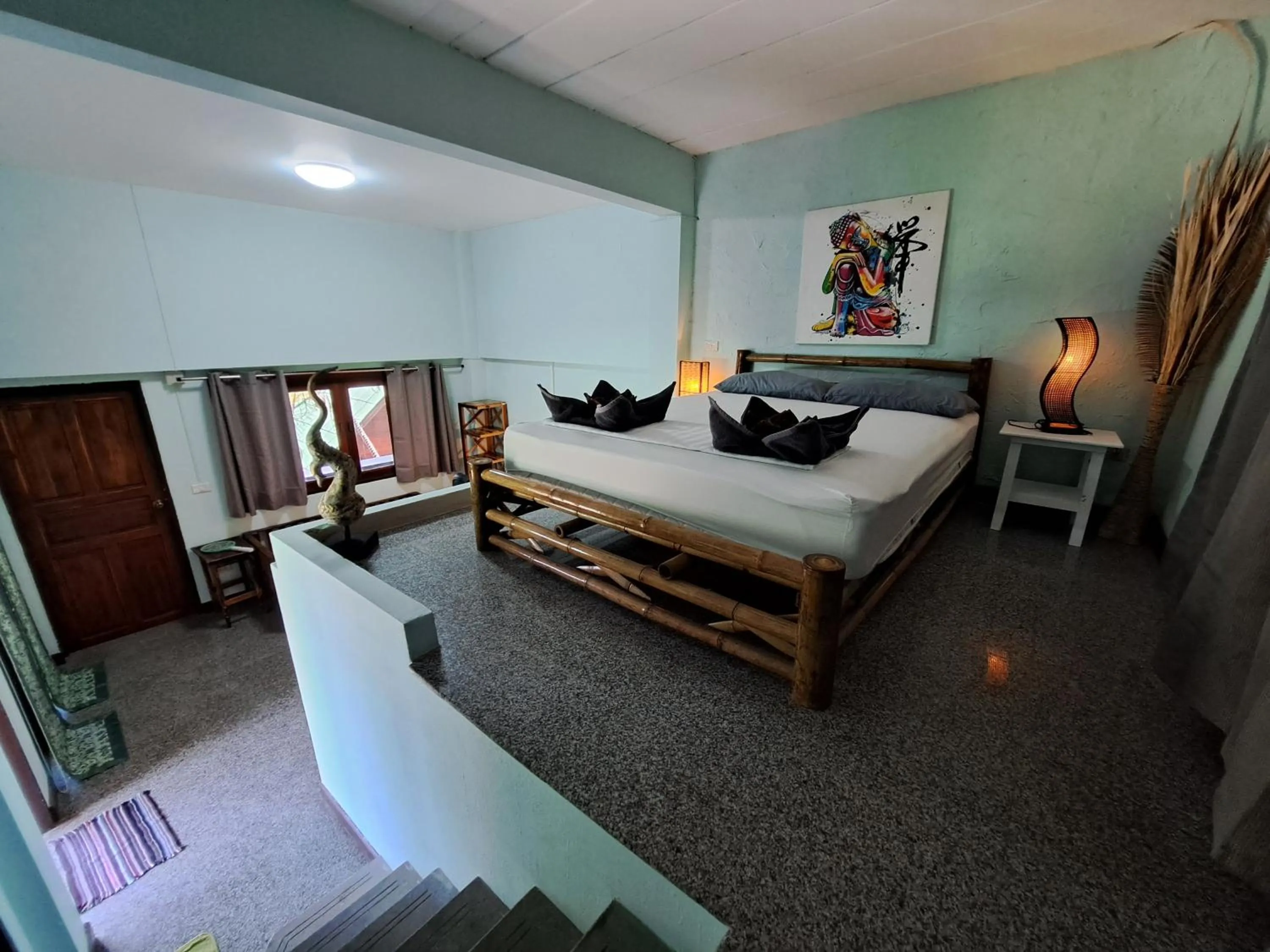 Photo of the whole room, Bed in Sense Asia