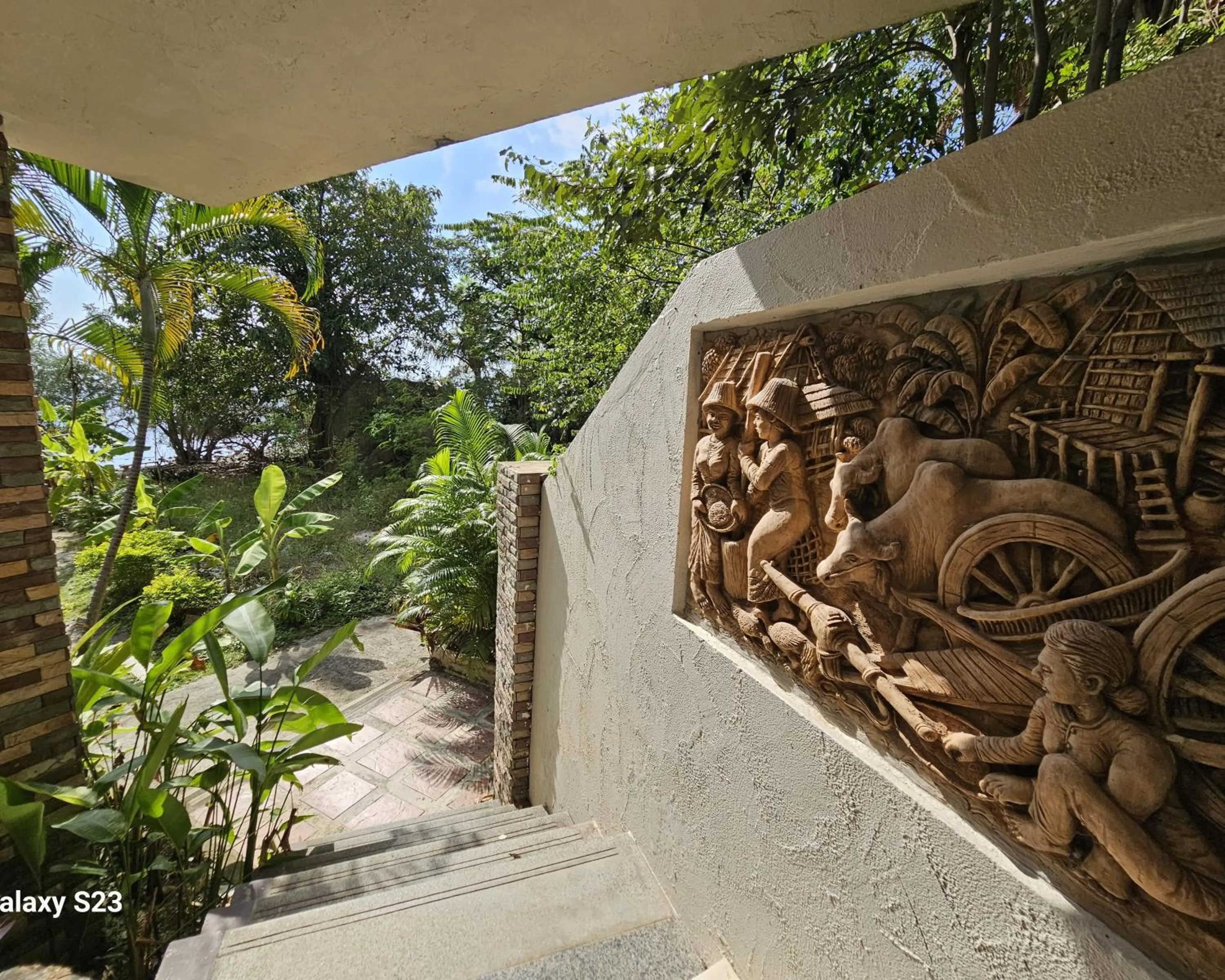 Garden view in Sense Asia