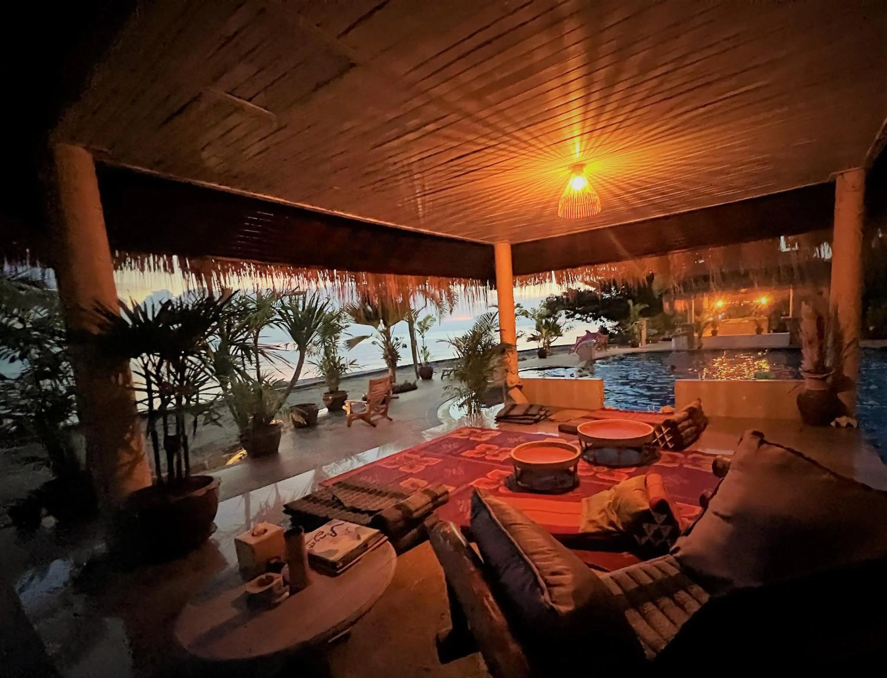 Seating area in Sense Asia