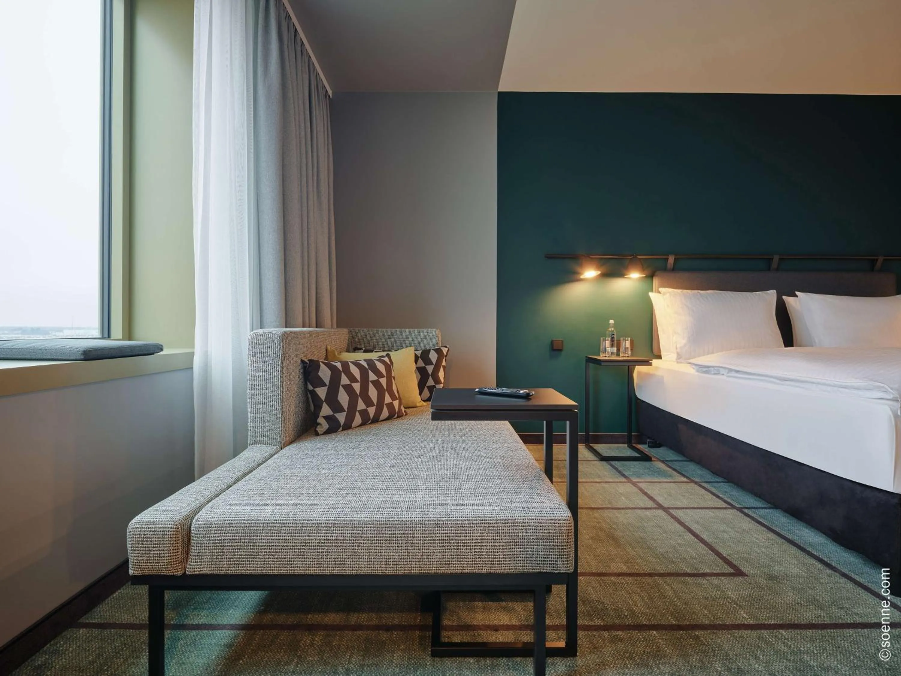 Photo of the whole room, Bed in Dorint Hotel München/Garching