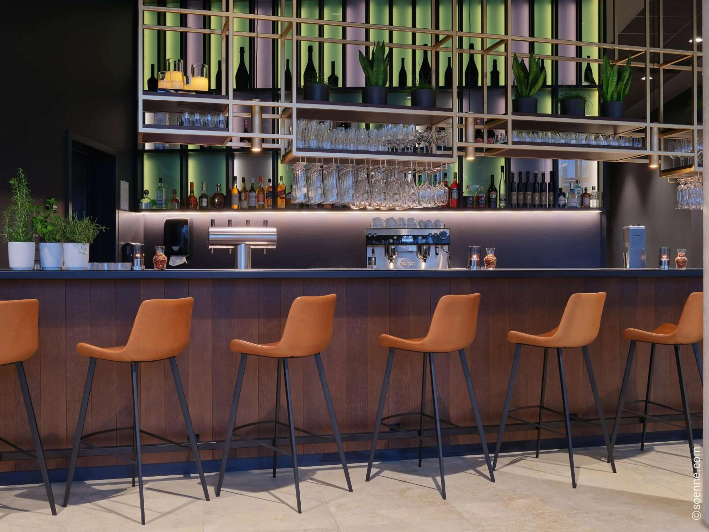 Lounge or bar in Dorint Hotel München/Garching