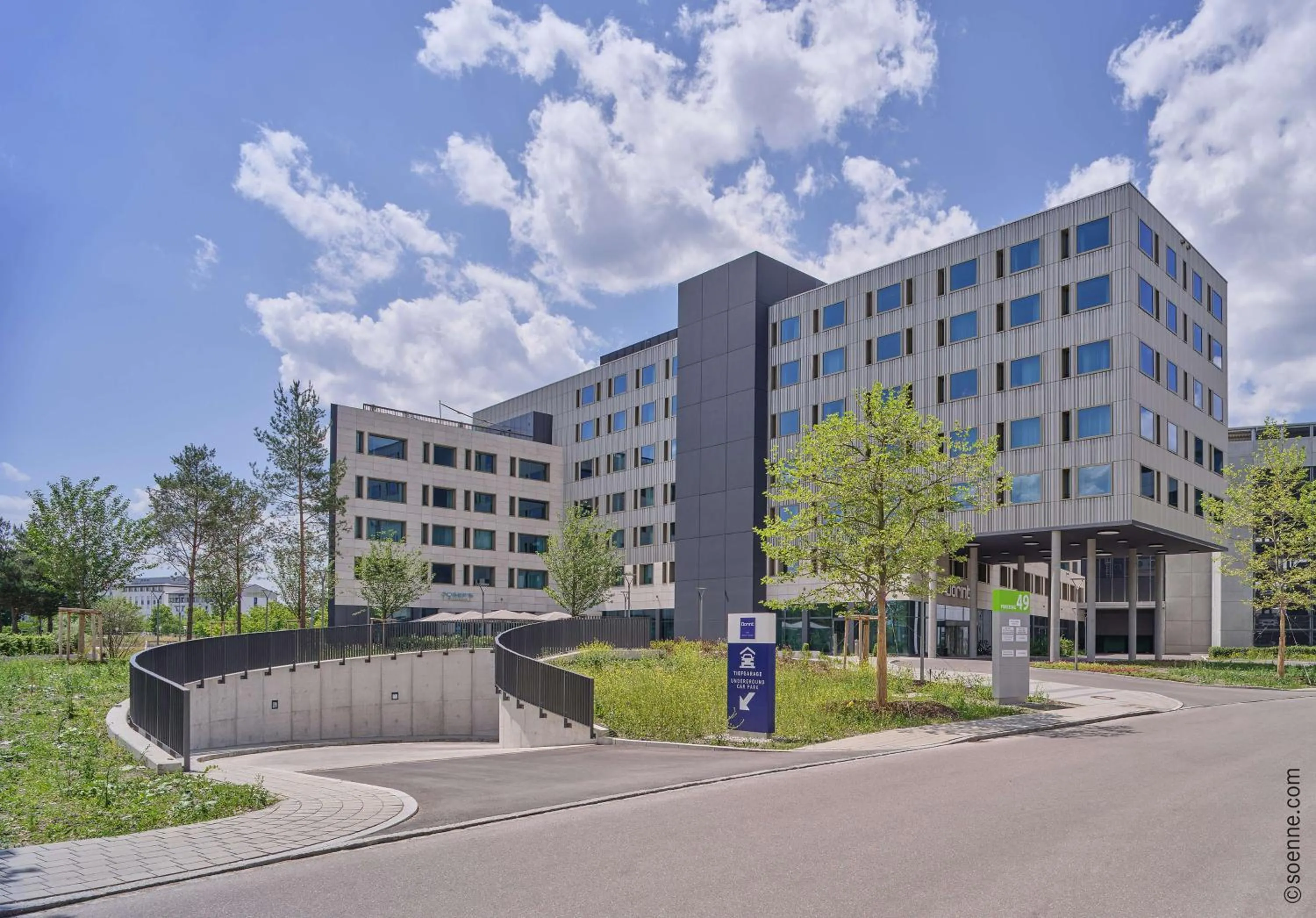 Property building in Dorint Hotel München/Garching