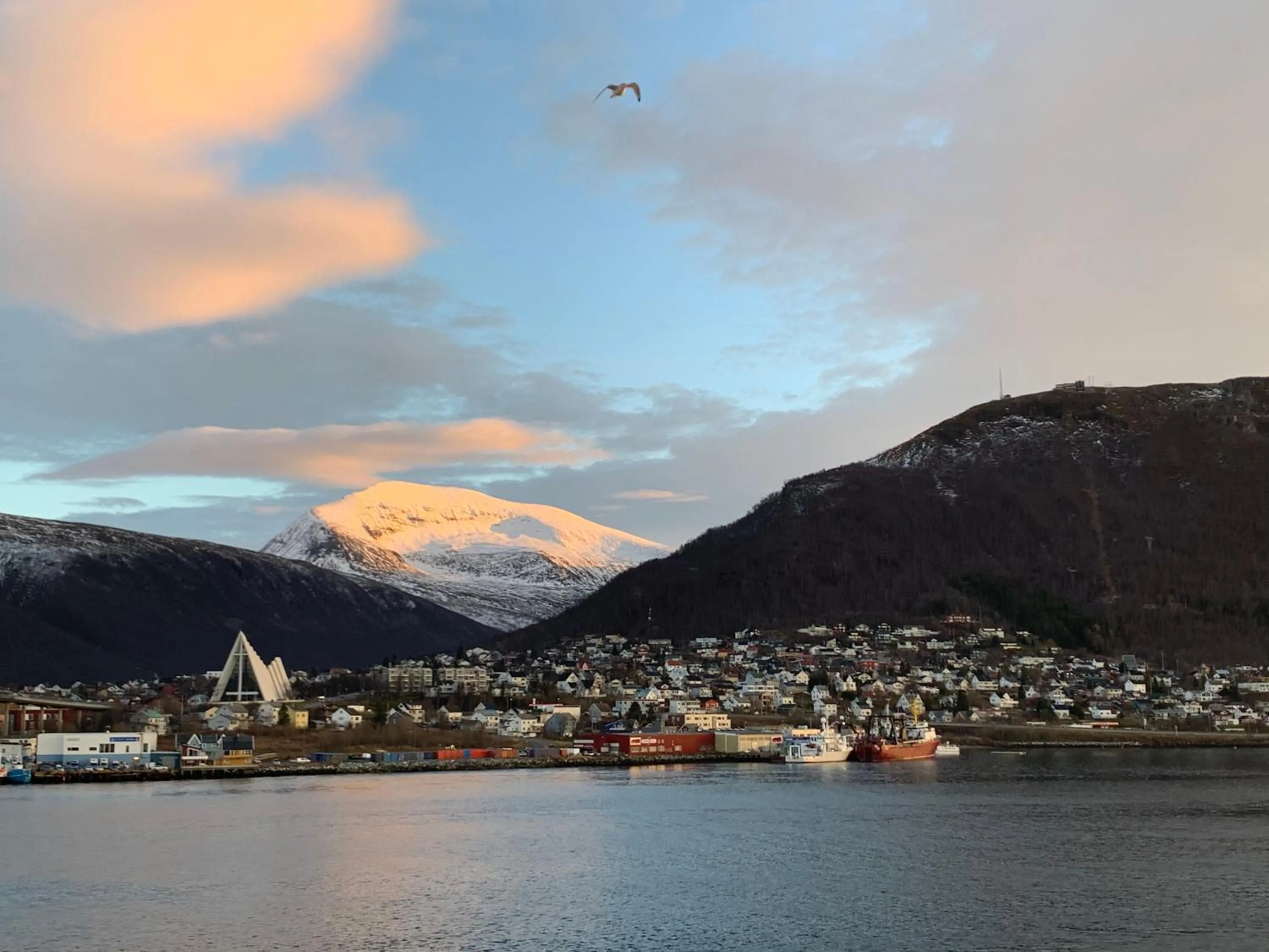 Top view Tromsø