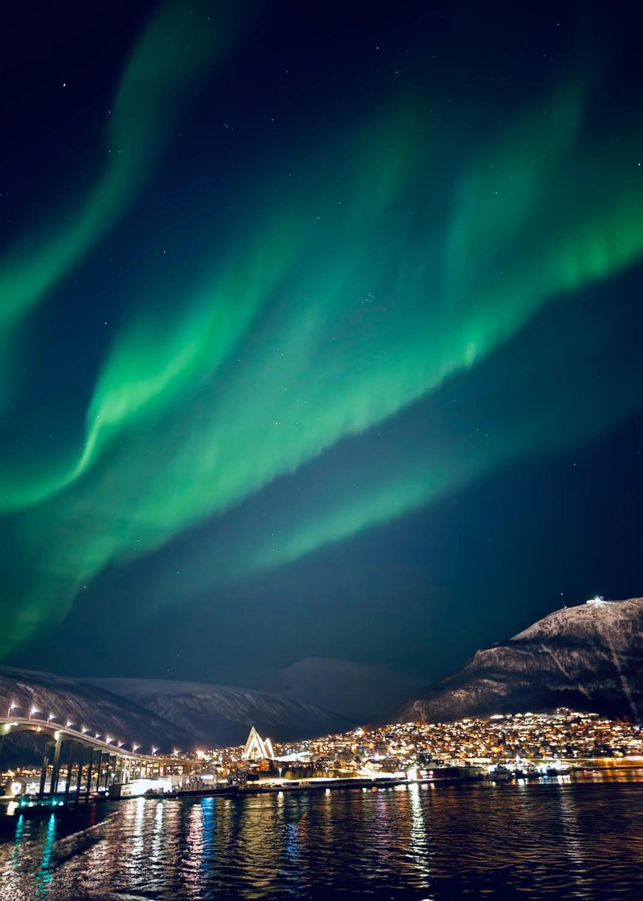 Top view Tromsø