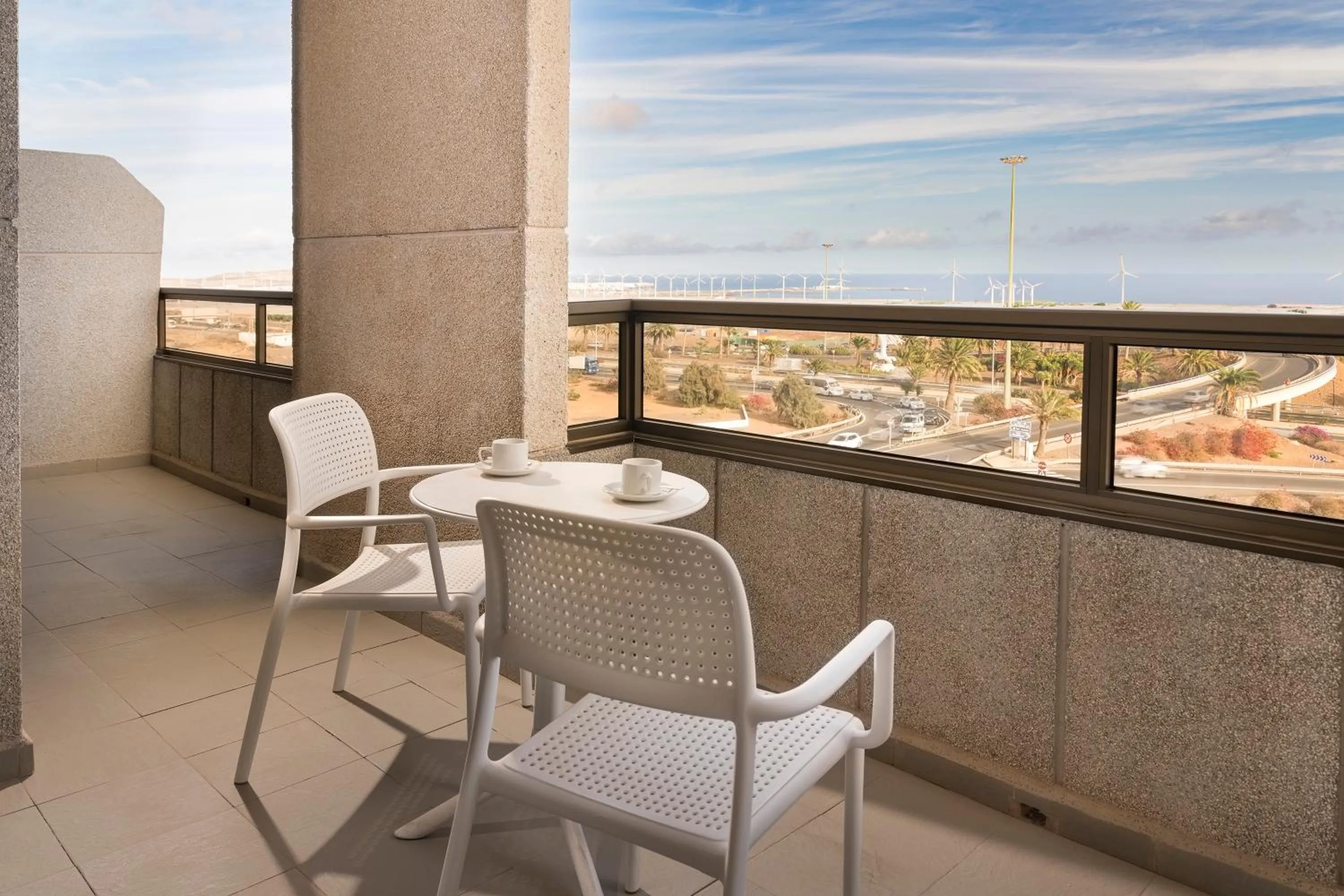 Balcony/Terrace in Elba Vecindario Aeropuerto Business & Convention Hotel