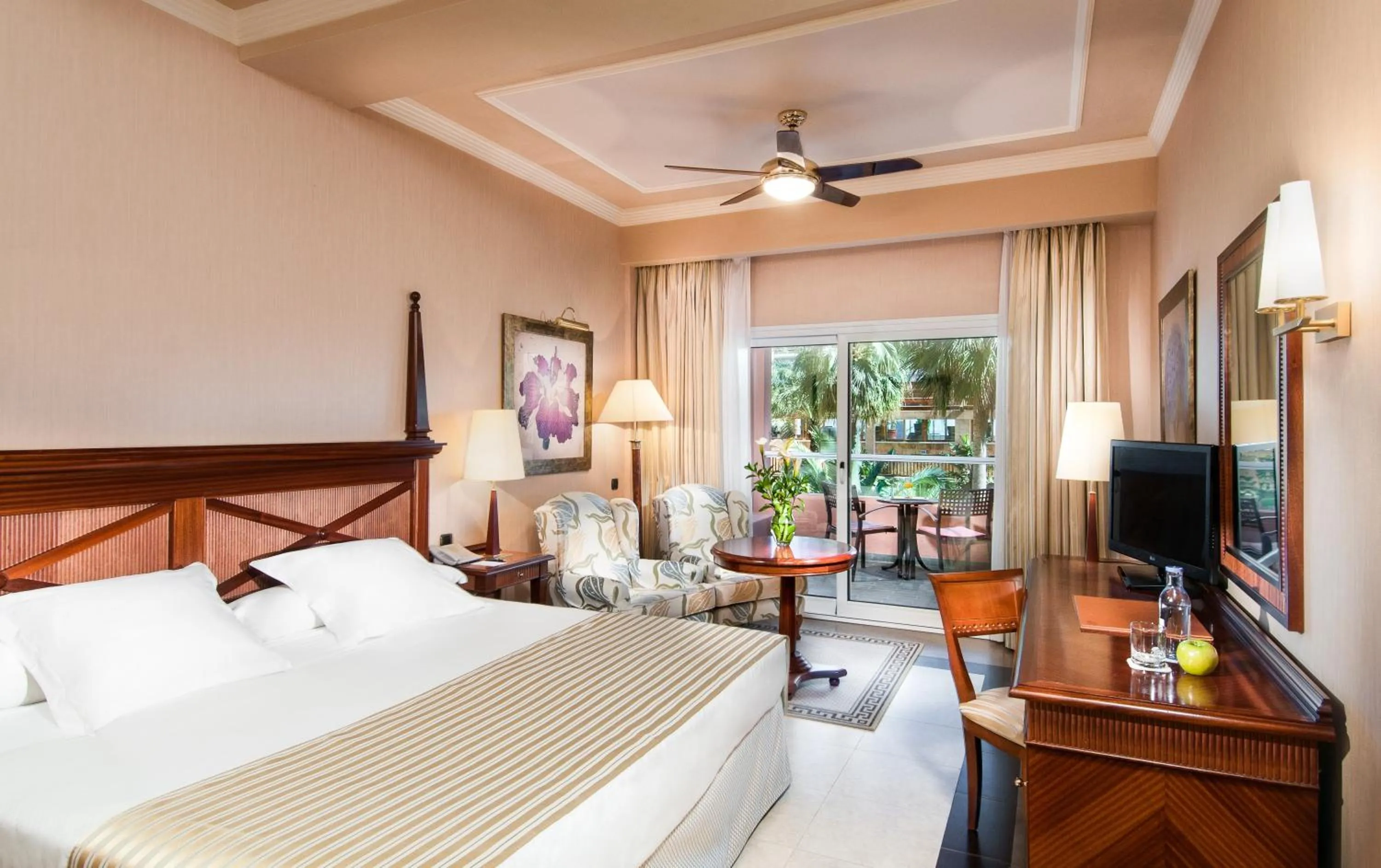 Deluxe Double Room with Garden View (2 adults + 1 child) in Elba Estepona Gran Hotel & Thalasso Spa