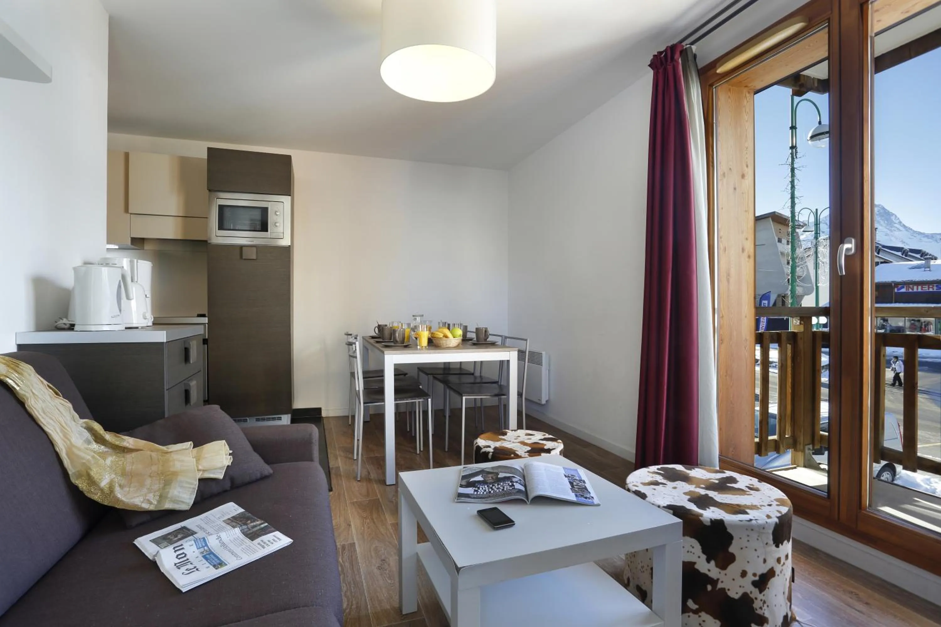 Living room in Vacancéole - Au Coeur des Ours