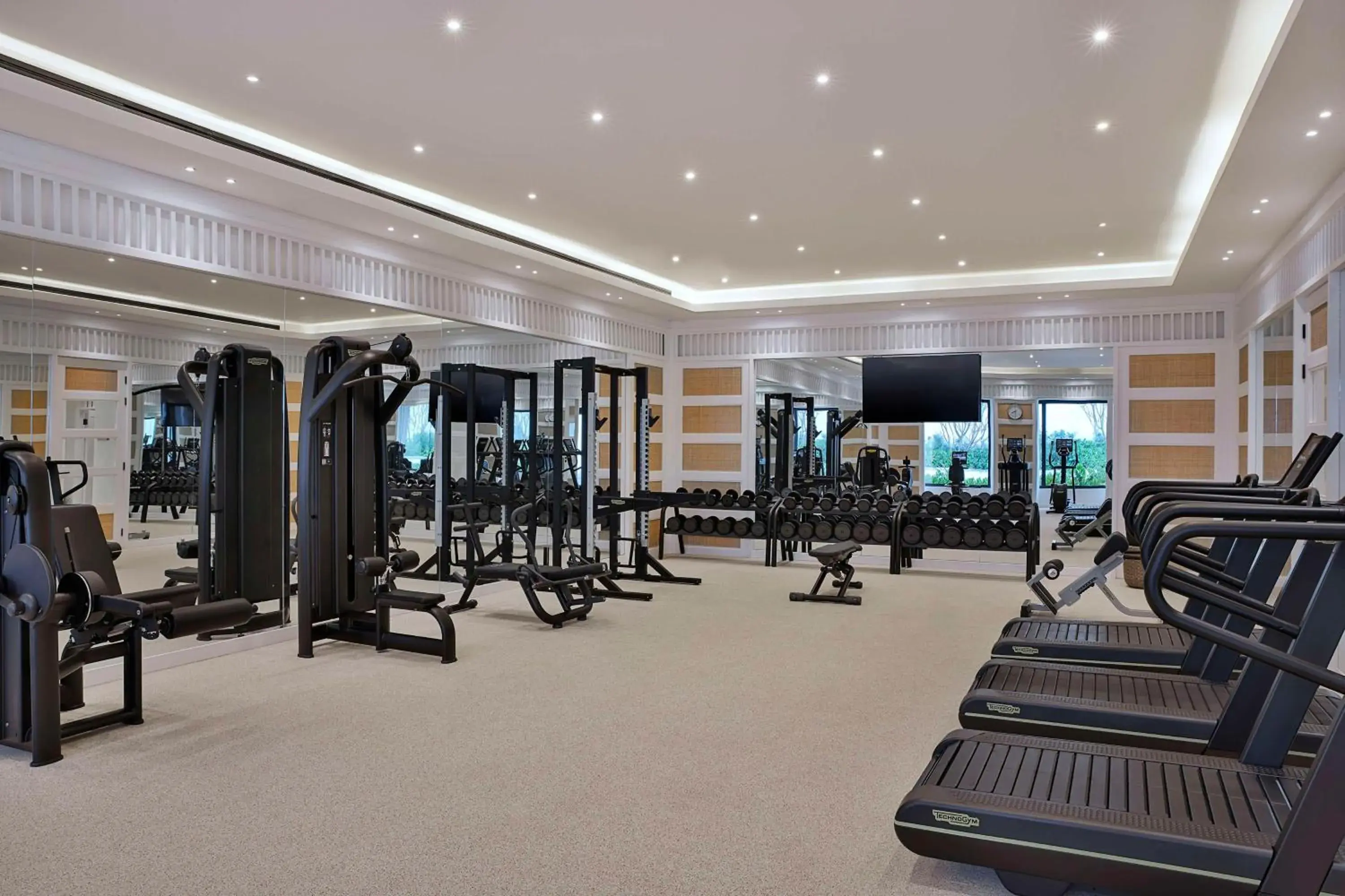 Fitness centre/facilities in Maysan Doha, LXR Hotels & Resorts Fitness centre/facilities in Maysan Doha, LXR Hotels & Resorts